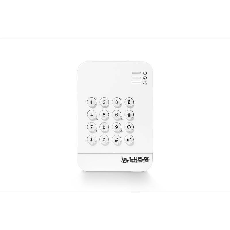LUPUSEC XT2 Plus Smart Home Ip-Alarmanlage-Set, Set-Inhalt: Alarmzentrale, Keypad, Außensirene, 2x Bewegungsmelder, 4x