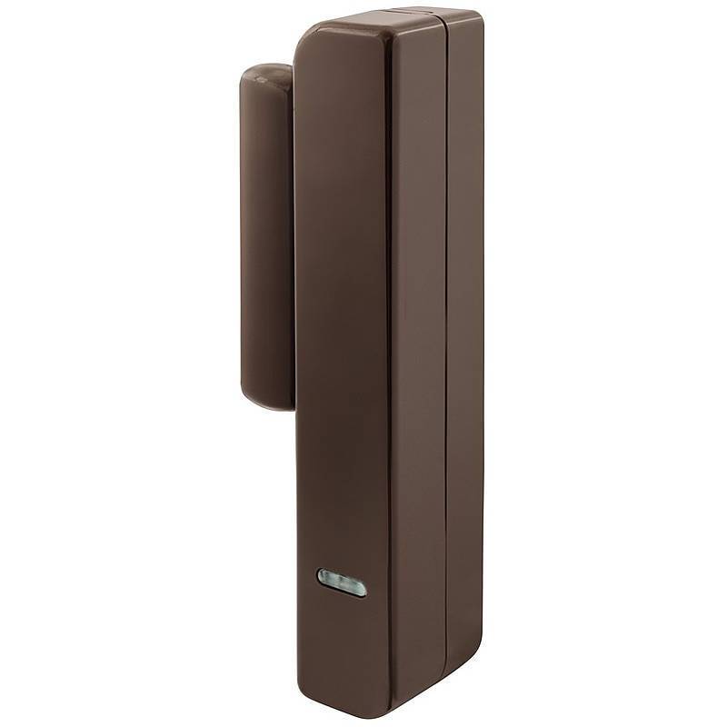 ABUS FUMK50031B schmaler Funk-Öffnungsmelder braun, Öffnungsmelder | nach Richtlinien:INCERT | Einsatzgebiet:Tür, Fenst