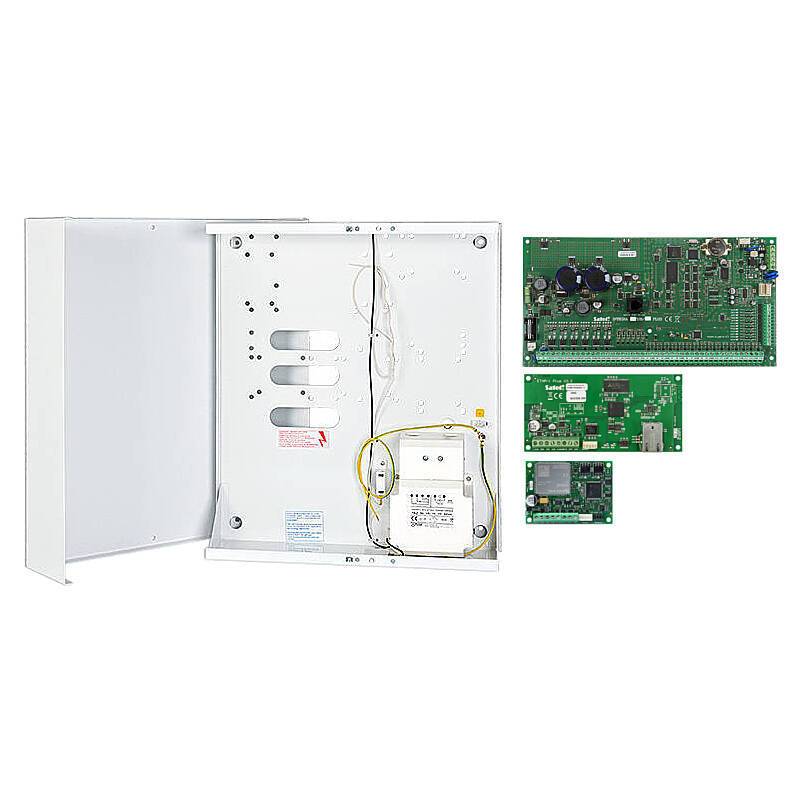 Satel INTEGRA 256 Plus Alarmzentrale GSM/IP Grad-3, Alarmzentrale + GSM-/IP-Modul (nach EN 50131 Grad 3) | Set-Inhalt:1