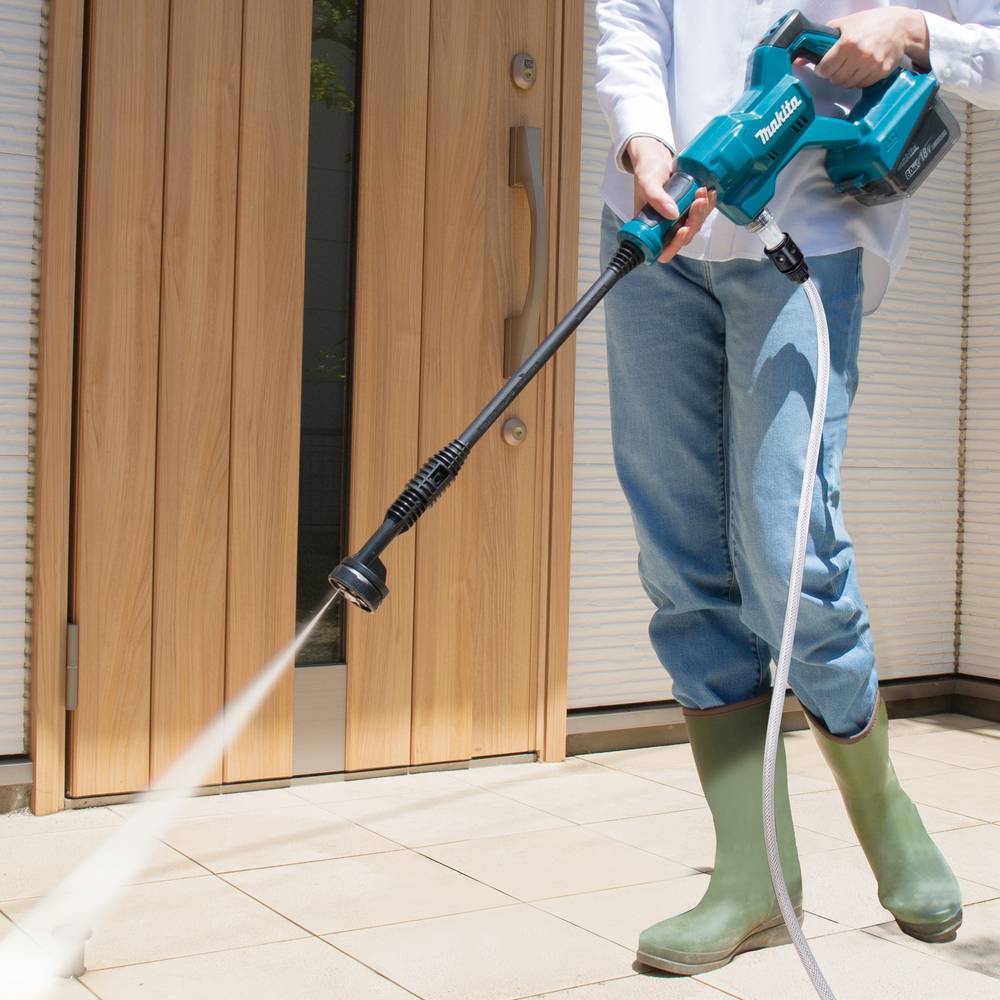 Makita Akku-Druckreiniger 18V DHW180RF1 + Akku + Ladegerät