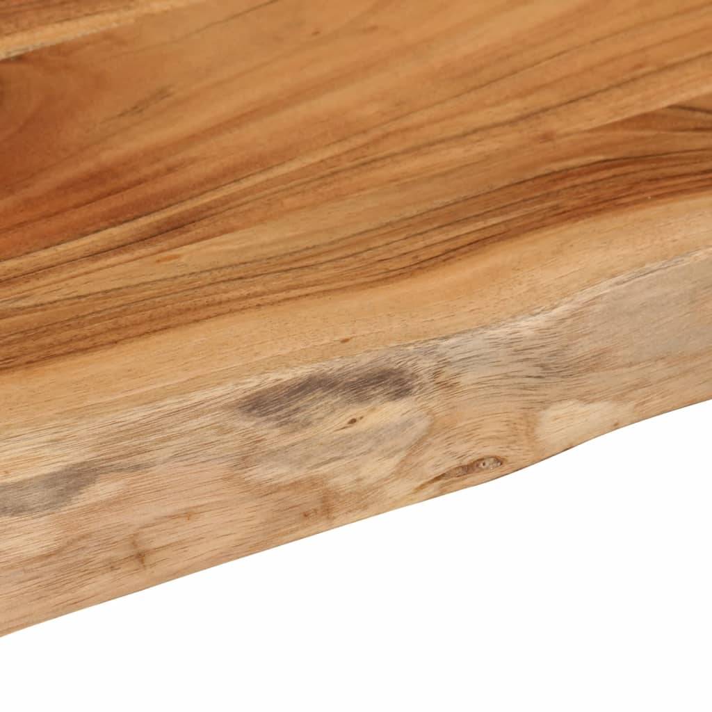 vidaXL Waschtischplatte 140x60x3,8 cm Rechteckig Massivholz Akazie