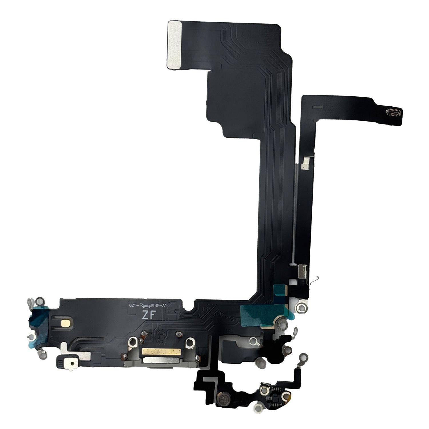 Für Apple iPhone 15 Pro Max Ladeanschluss Dock Connector Ersatzteil Weiß