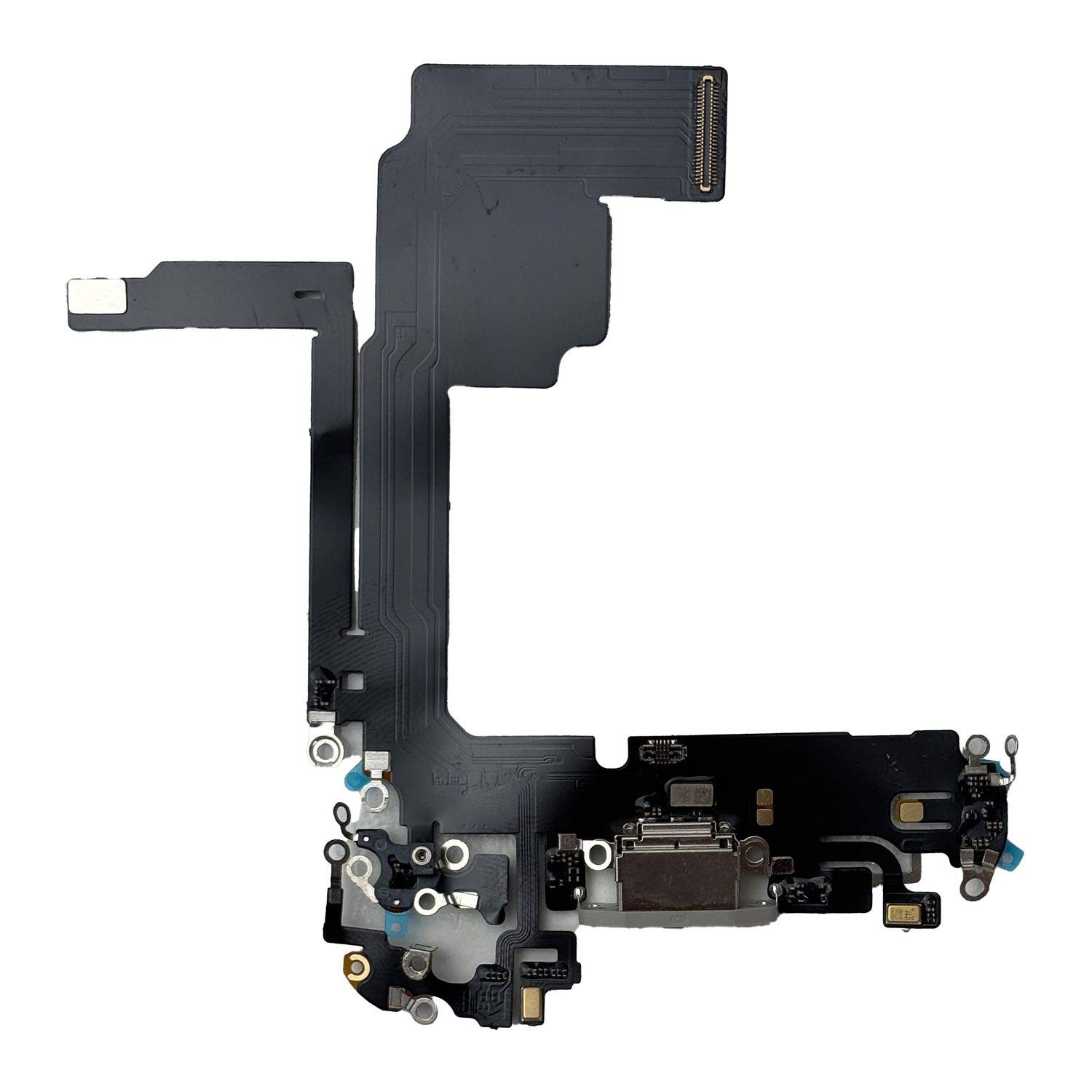 Für Apple iPhone 15 Pro Ladeanschluss Dock Connector Ersatzteil Weiß