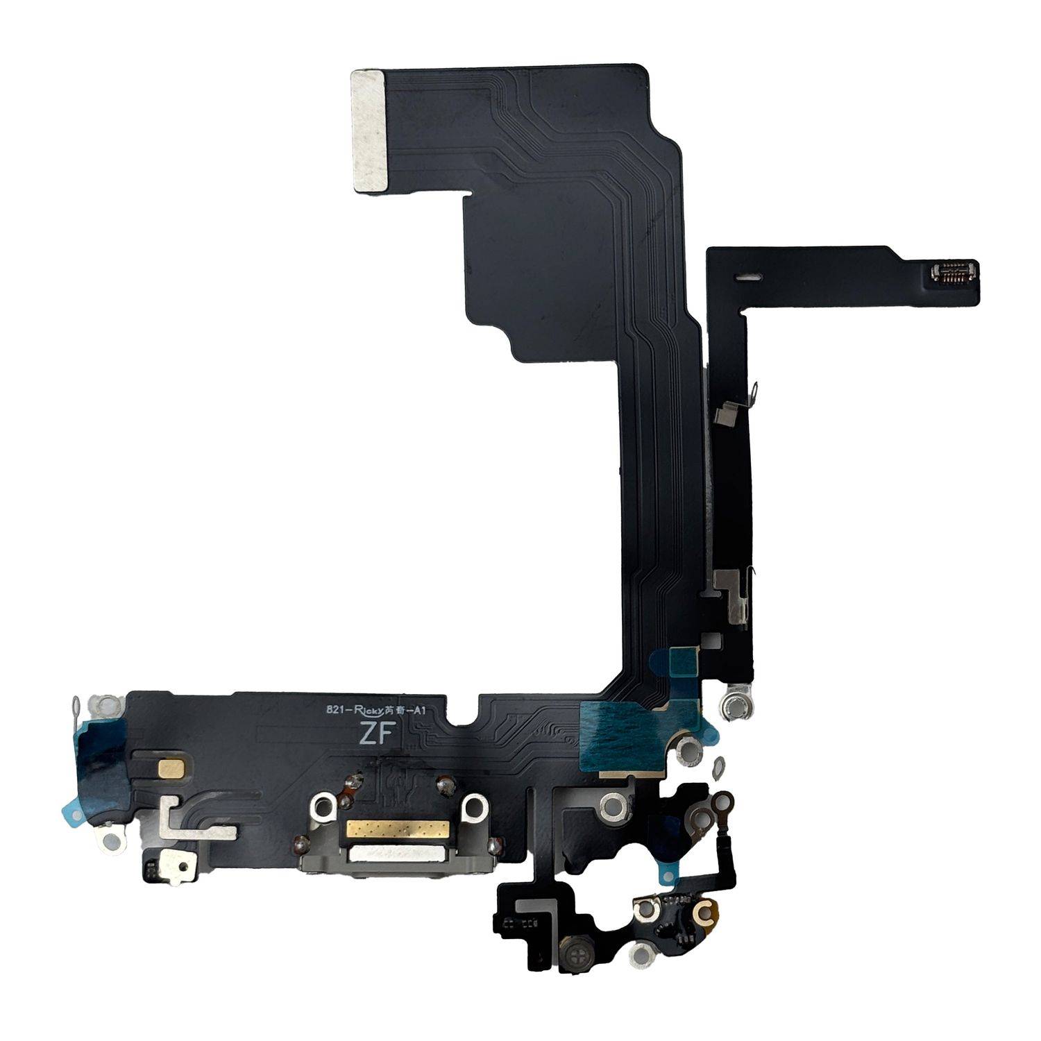 Für Apple iPhone 15 Pro Ladeanschluss Dock Connector Ersatzteil Weiß