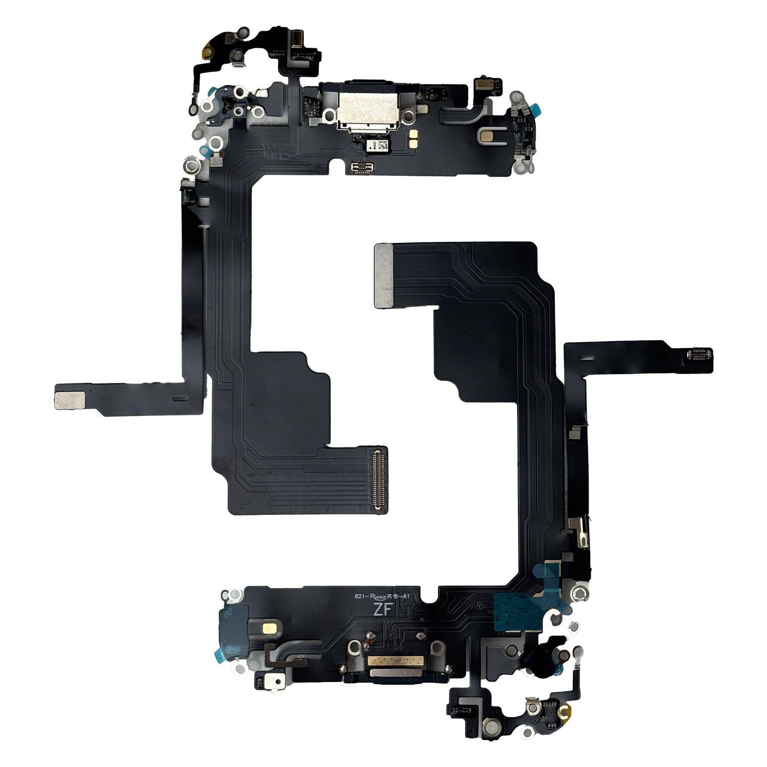 Für Apple iPhone 15 Pro Ladeanschluss Dock Connector Ersatzteil Blau