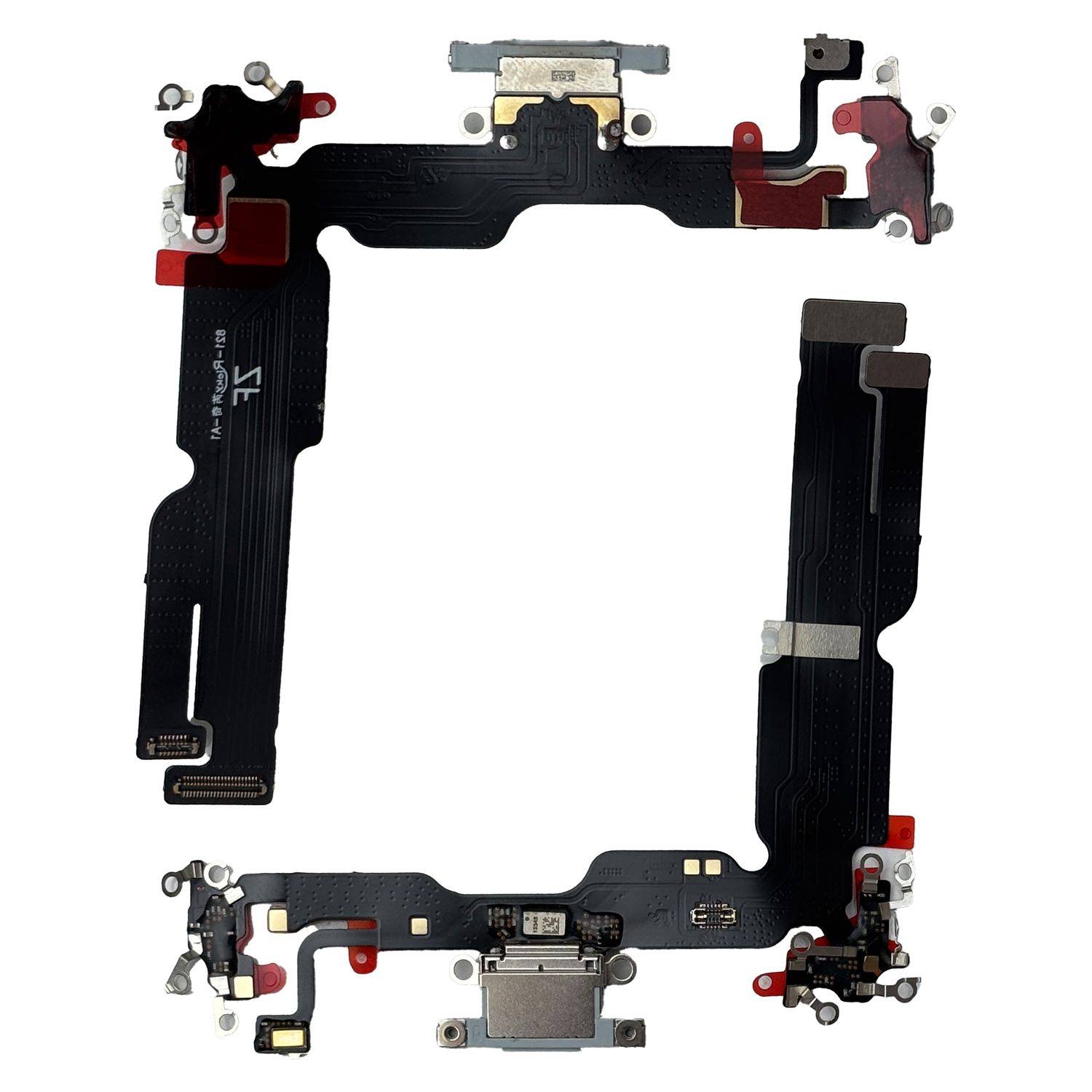 Für Apple iPhone 15 Plus Ladeanschluss Dock Connector Ersatzteil Blau