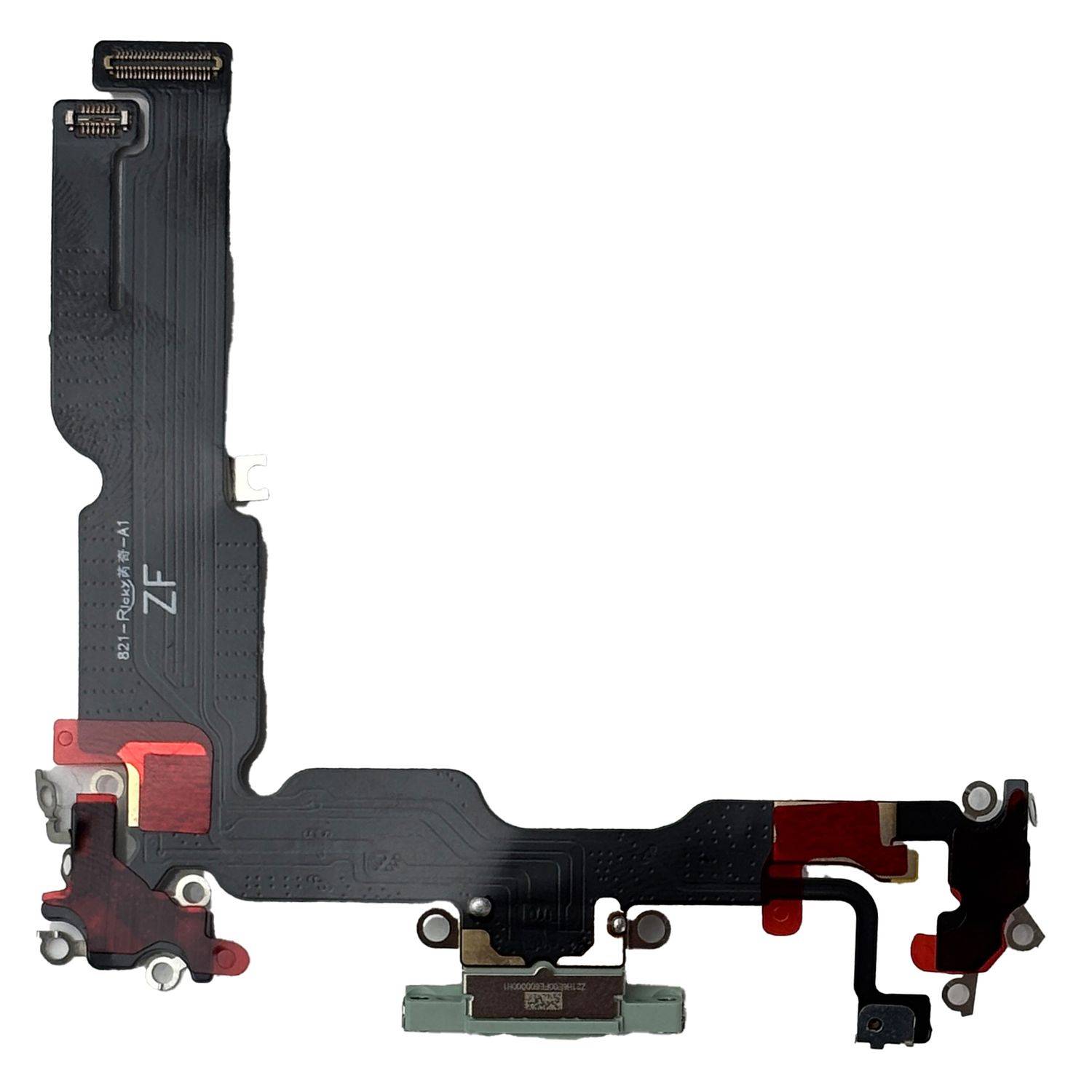 Für Apple iPhone 15 Plus Ladeanschluss Dock Connector Ersatzteil Grün