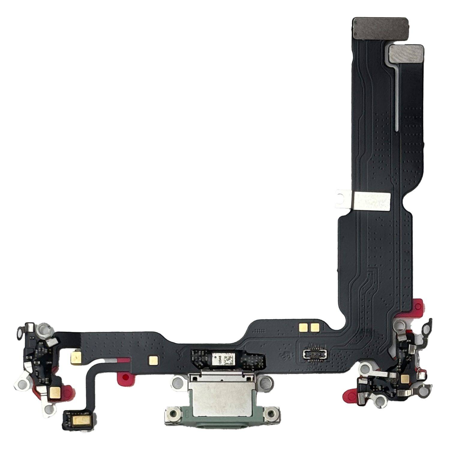 Für Apple iPhone 15 Plus Ladeanschluss Dock Connector Ersatzteil Grün