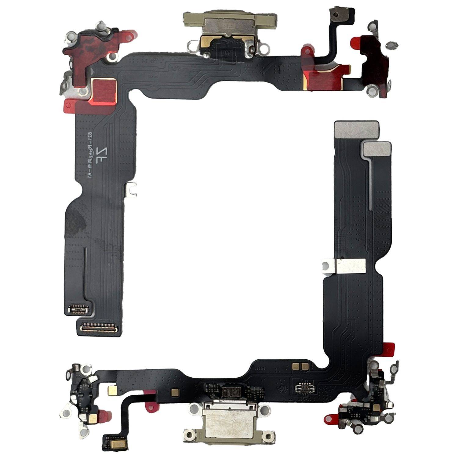 Für Apple iPhone 15 Plus Ladeanschluss Dock Connector Ersatzteil Gelb