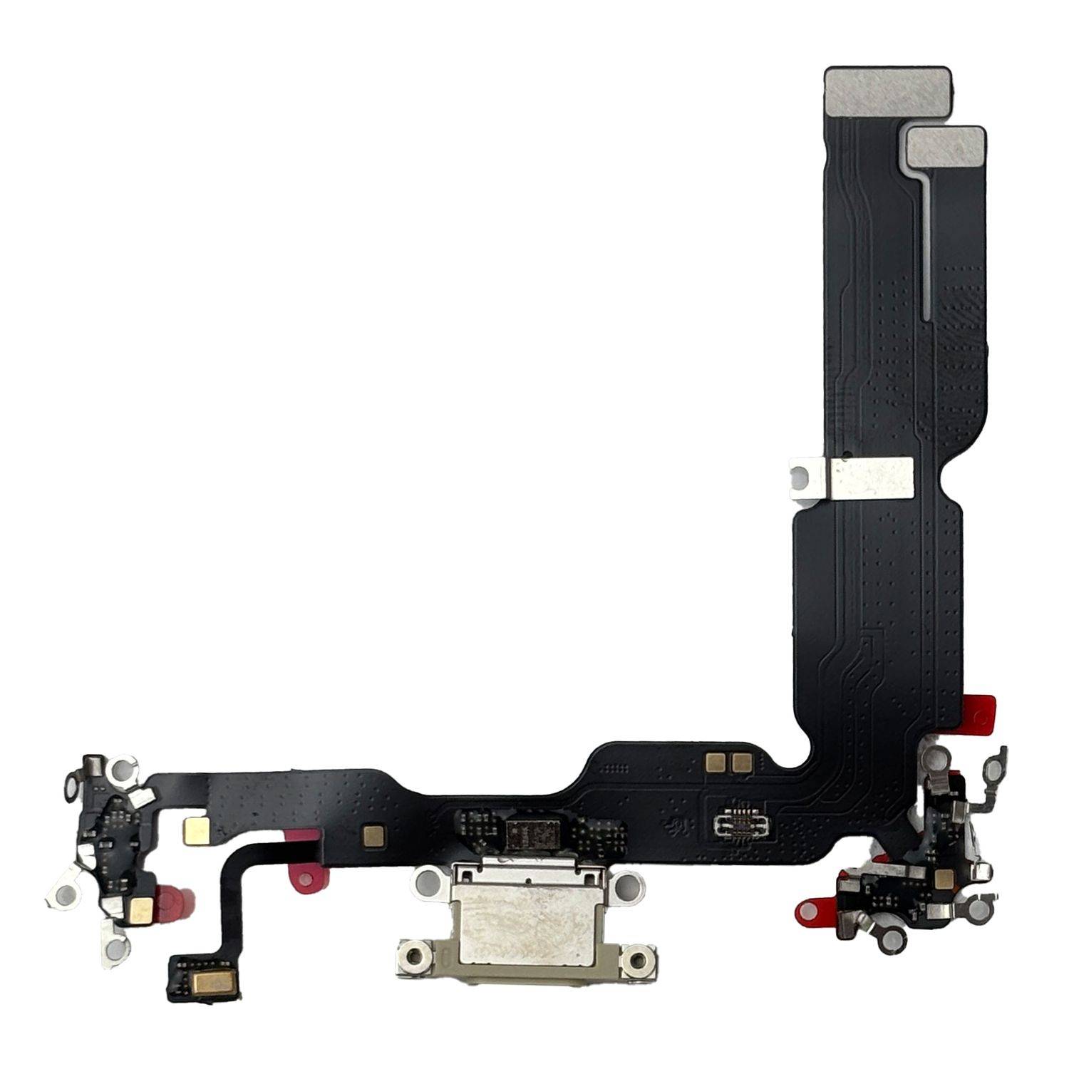 Für Apple iPhone 15 Plus Ladeanschluss Dock Connector Ersatzteil Gelb