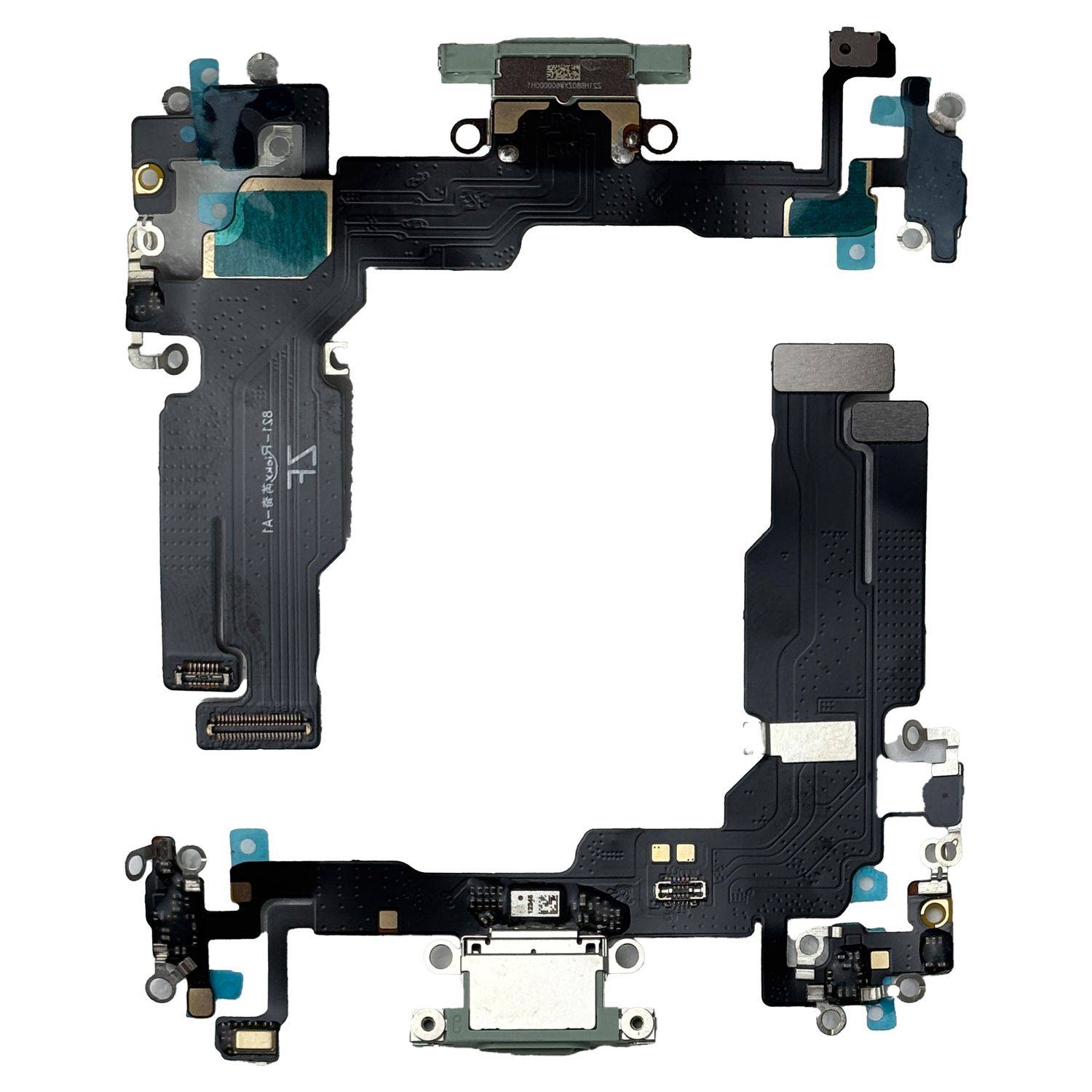 Für Apple iPhone 15 Ladeanschluss Dock Connector Reparatur Ersatzteil Grün