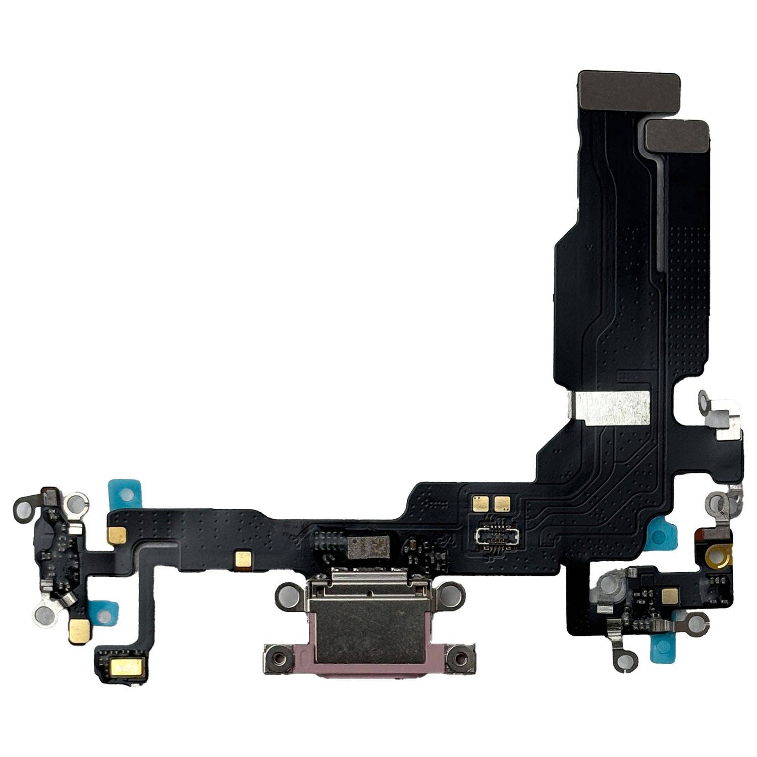 Für Apple iPhone 15 Ladeanschluss Dock Connector Reparatur Ersatzteil Pink