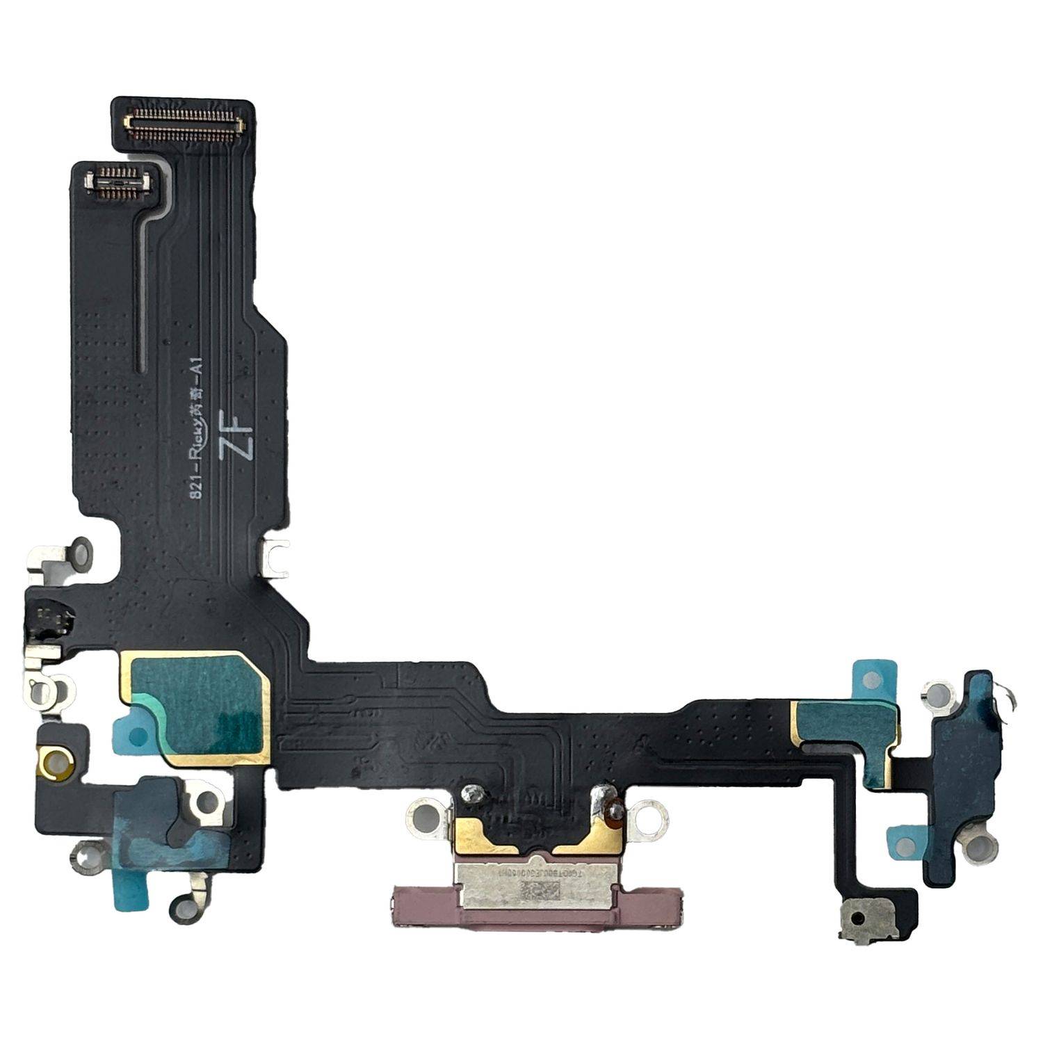 Für Apple iPhone 15 Ladeanschluss Dock Connector Reparatur Ersatzteil Pink