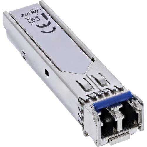 InLine® SFP Modul LWL LX 1310nm Singlemode mit LC Buchsen, 40km, 2,5Gb/s Netzwerk-Infrastruktur SFP