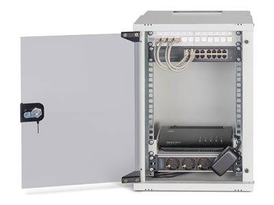 DIGITUS Netzwerk-Set 254 mm (10) - 9HE, 315x300 mm (BxT)we Multimedia-Technik 10 Gehäuse und