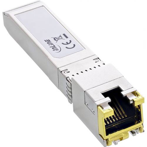 InLine® SFP+ Modul 10GBase-T mit RJ-45 Buchse, 30m, 10Gb/s Netzwerk-Infrastruktur SFP Module