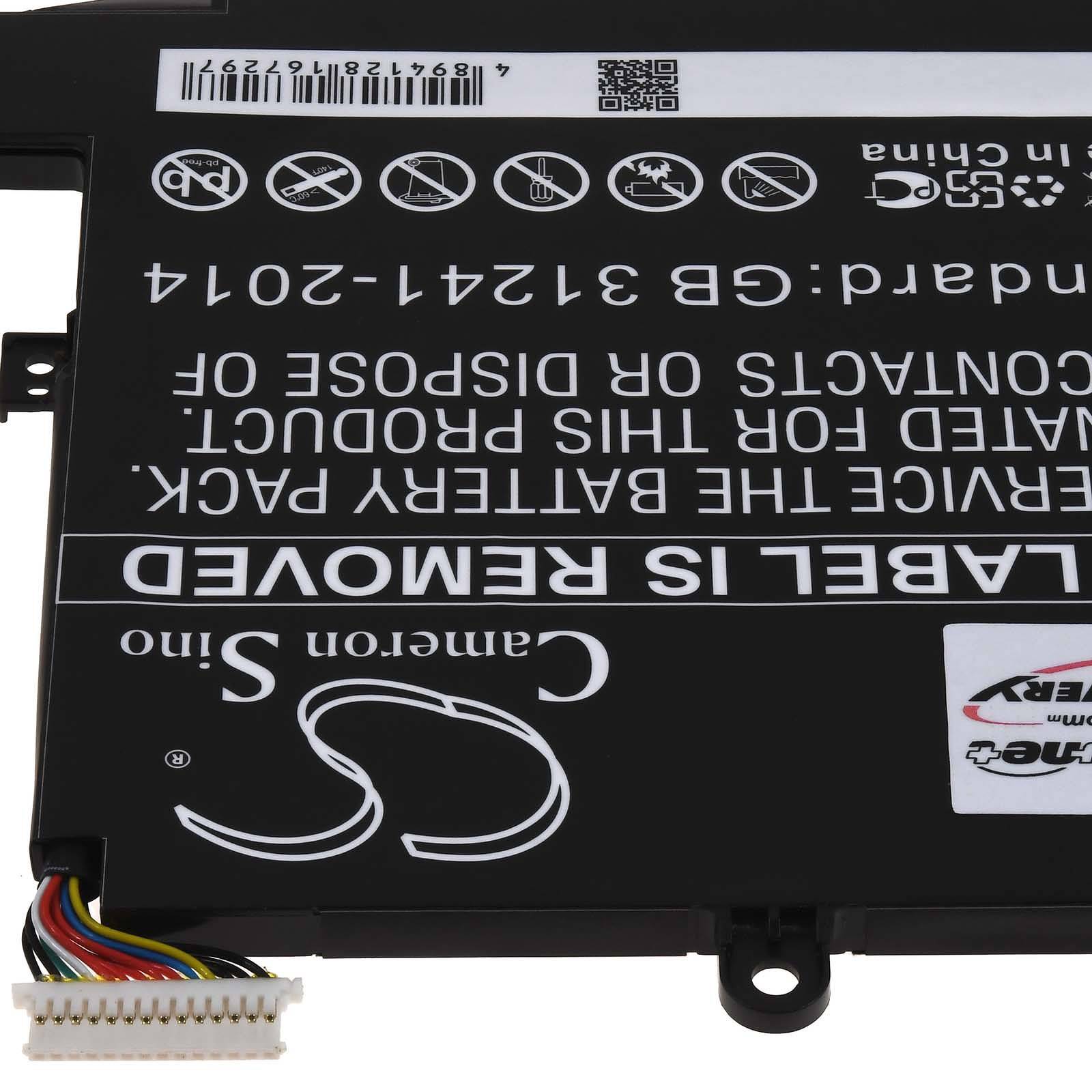 Powery Akku für HP Spectre x360 14-ea0051TU Laptop, 7,7V, Li-Polymer