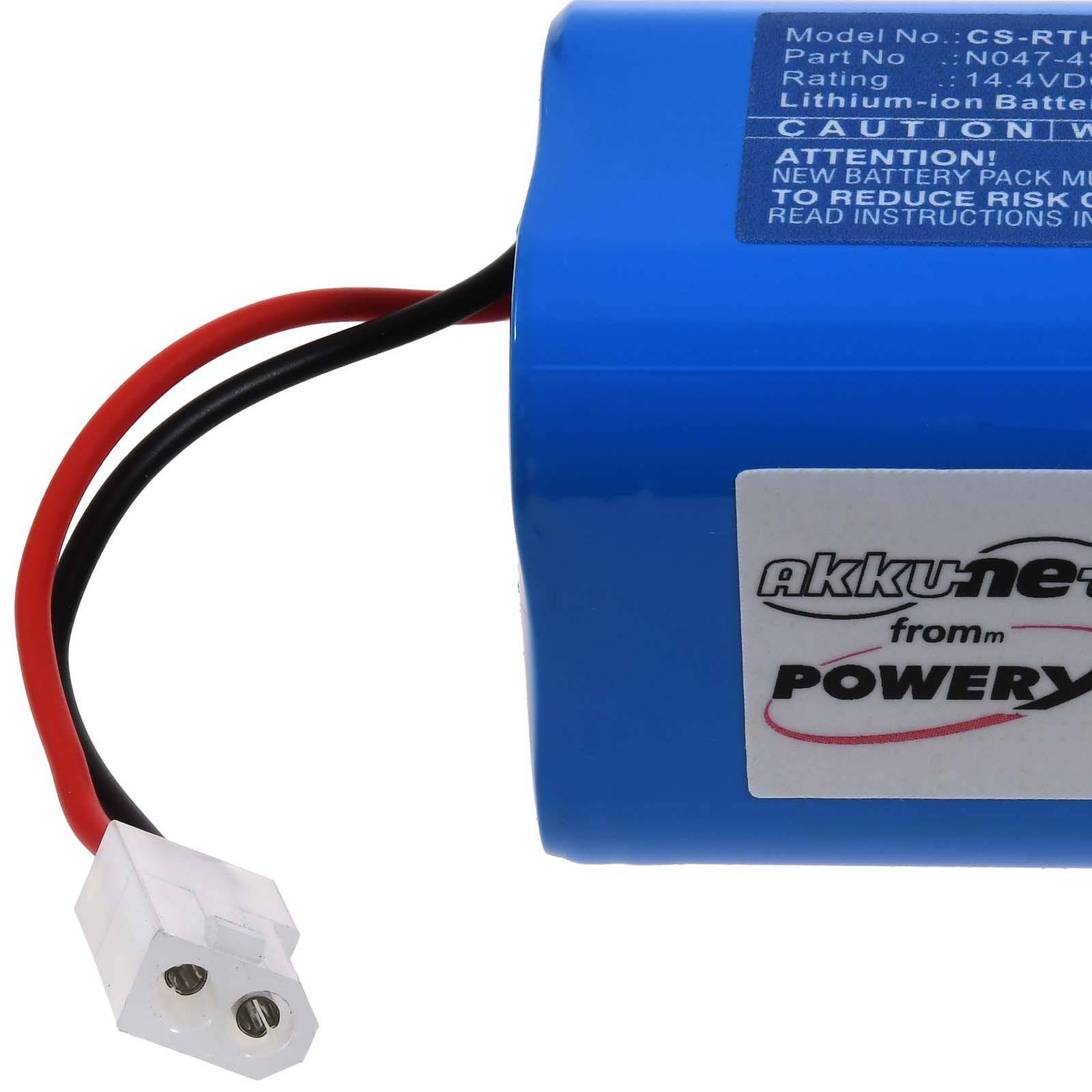 Powery Akku für Rowenta RR7935WH RR7935WH-NS0 Saugroboter, 14,4V, Li-Ion