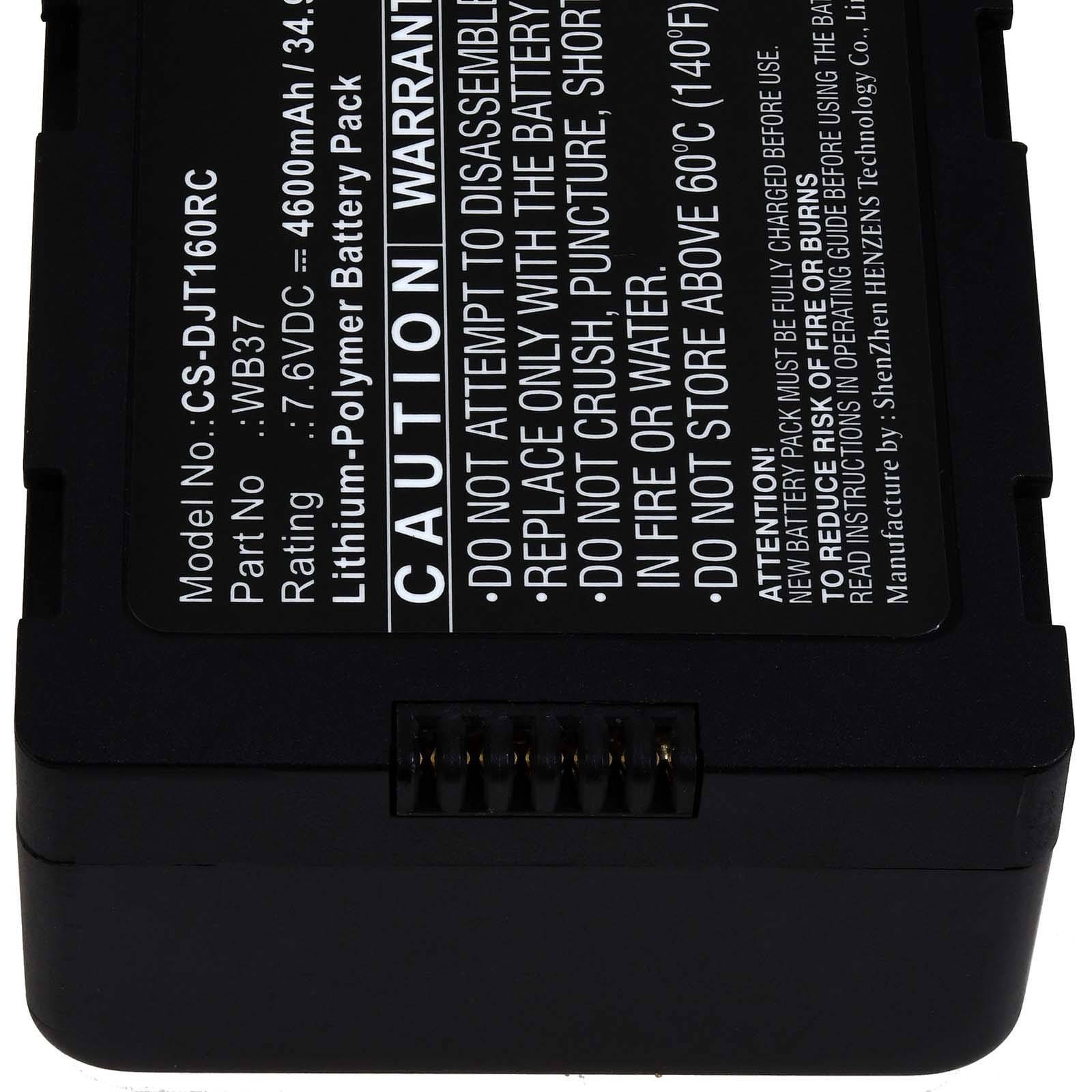 Powery Akku für DJI CrystalSky 7.85 Touchscreen Monitor, 7,6V, Li-Polymer