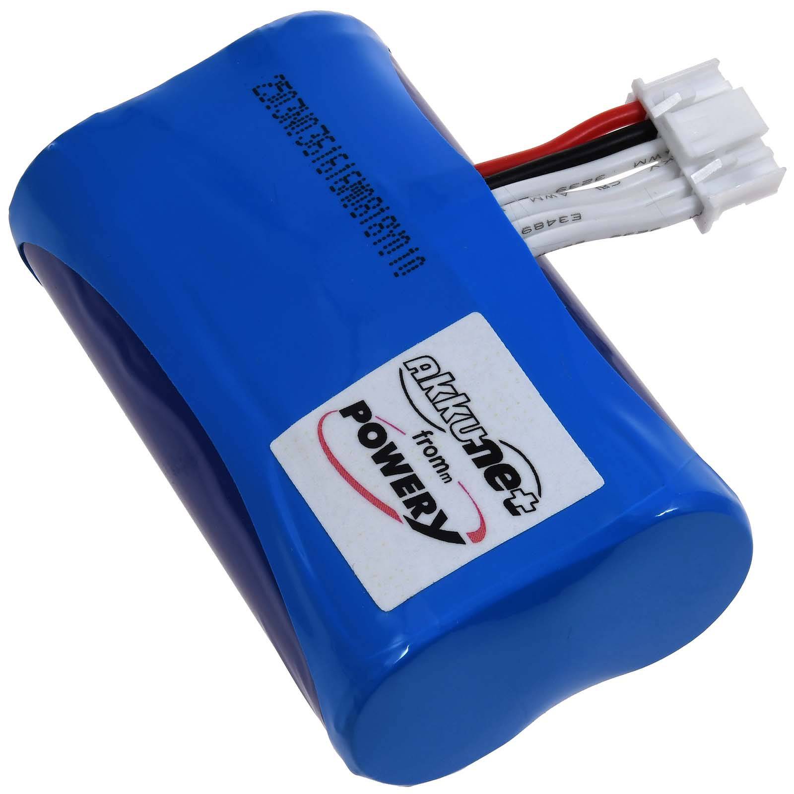Powery Akku passend für Payment-, Zahl-, Karten-Terminal Ingenico AXIUM DX8000 Typ LD18650K-1, 7,2V, Li-Ion