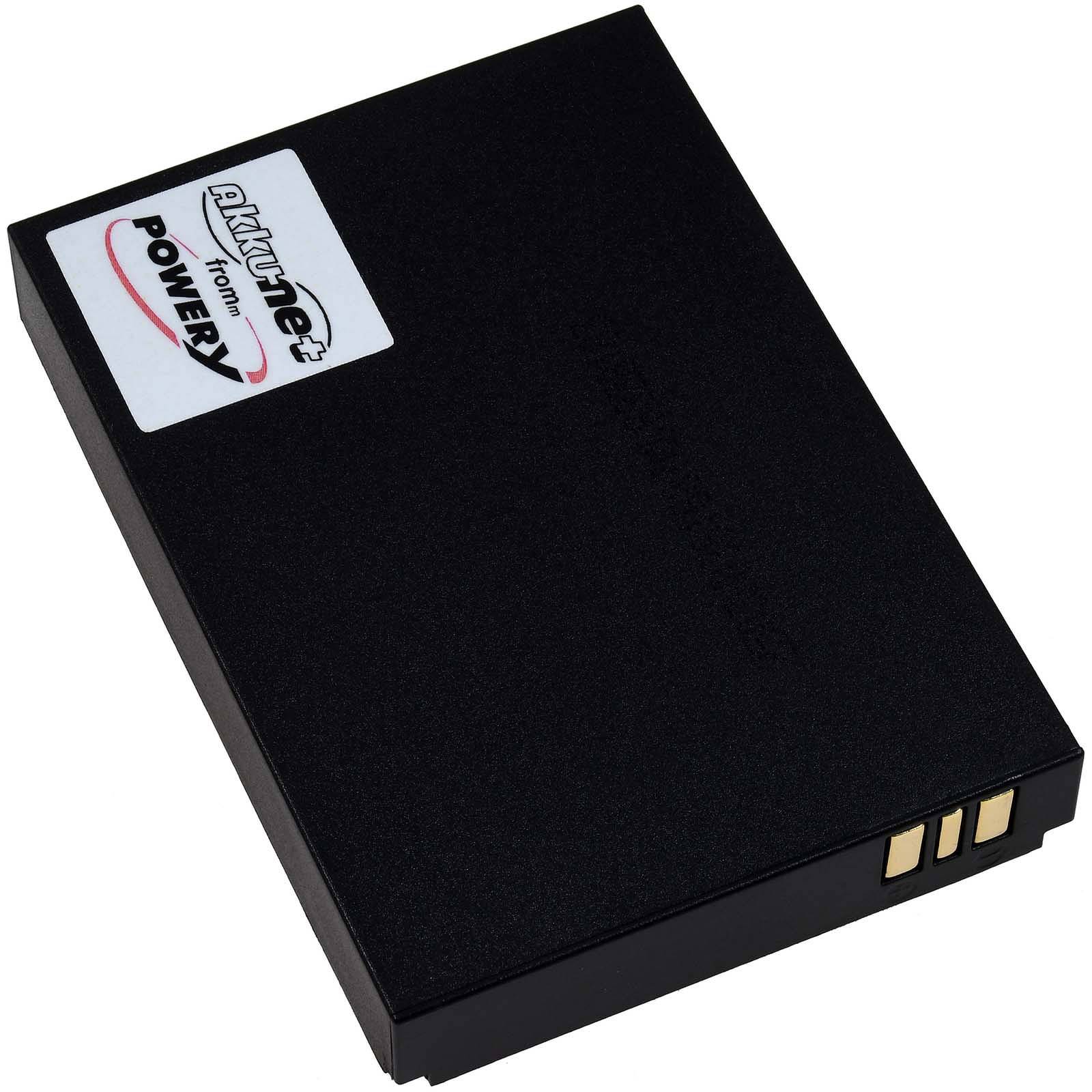 Powery Akku kompatibel mit Pax Typ IS524, 7,4V, Li-Ion