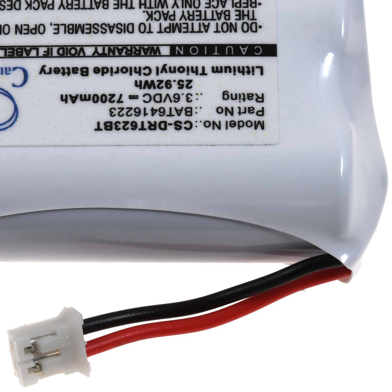Powery Batterie passend für Alarmanlage Delta Dore CLT 8000 TYXAL+ Typ BAT6416223, 3,6V, LiSOCl2