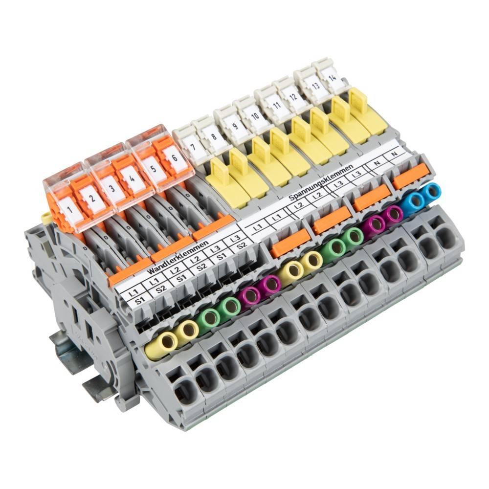 WAGO GmbH & Co. KG Stromwandlerklemmenblock 821-204