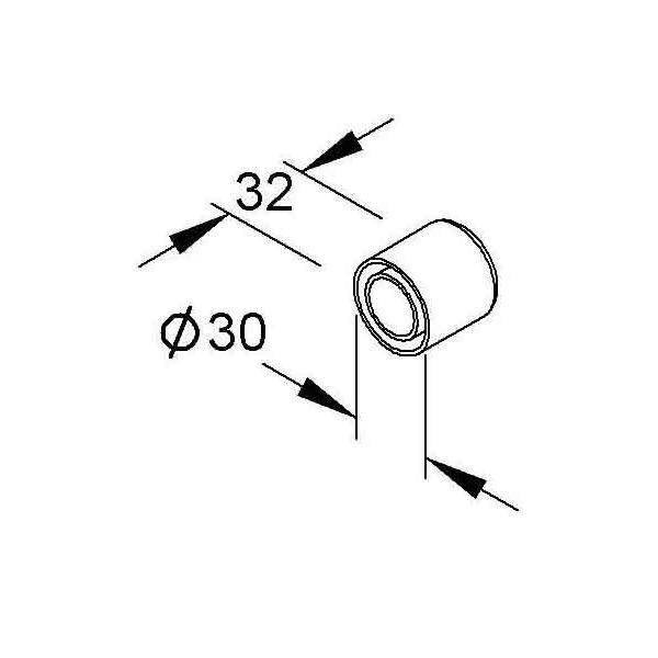Niedax Schutzring D=30 mm SKMIR 30