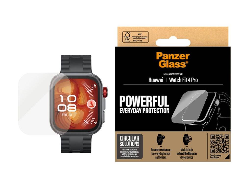 PanzerGlass Bildschirmschutz für SmartwatchGlas