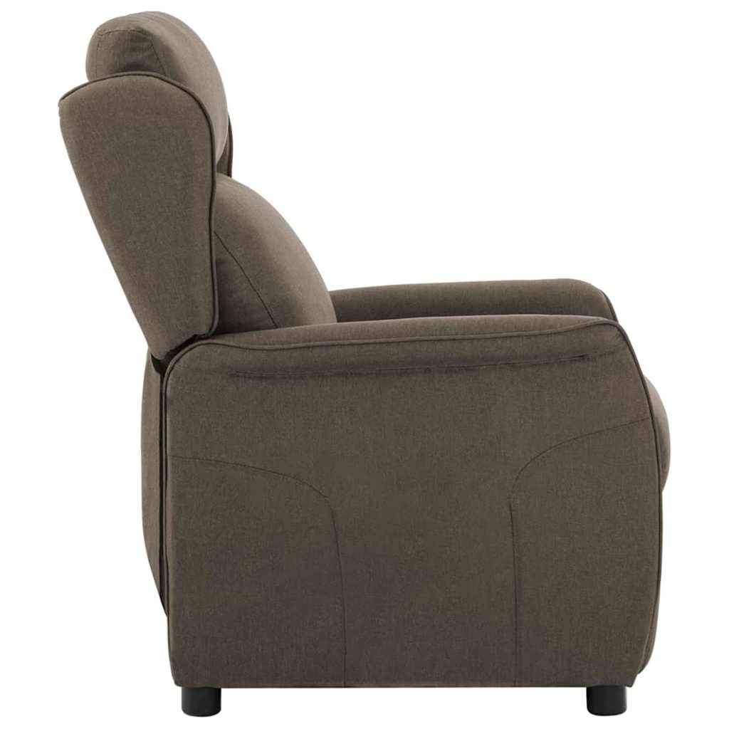 vidaXL Liegestuhl Taupe 66,5 x 94 x 101,5 cm Polyester