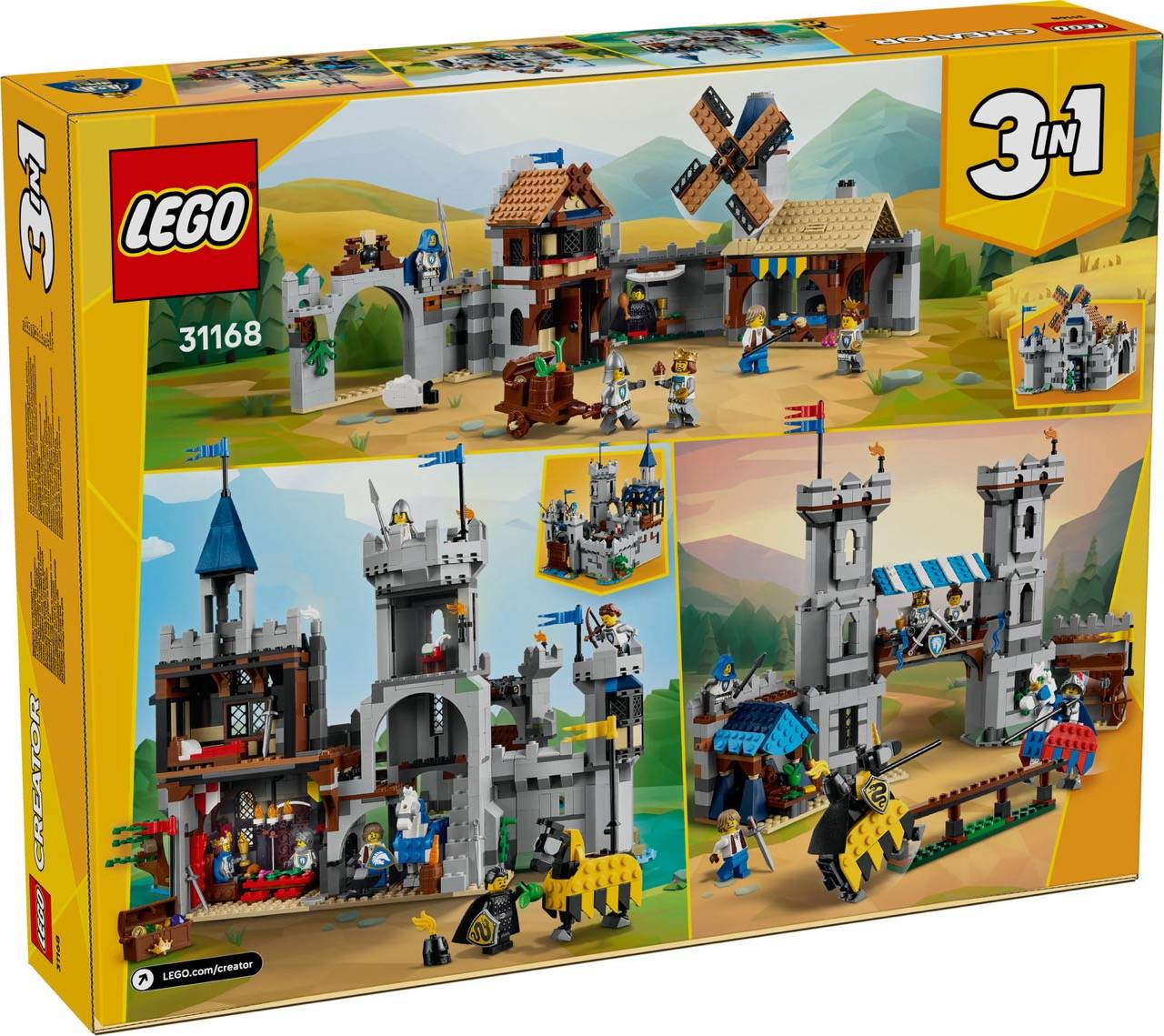 LEGO® 31168 Creator - Ritterburg im Mittelalter