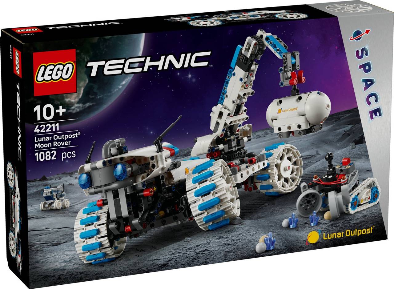 LEGO® 42211 Technic - Lunar Outpost™ Mondrover-Raumfahrzeug