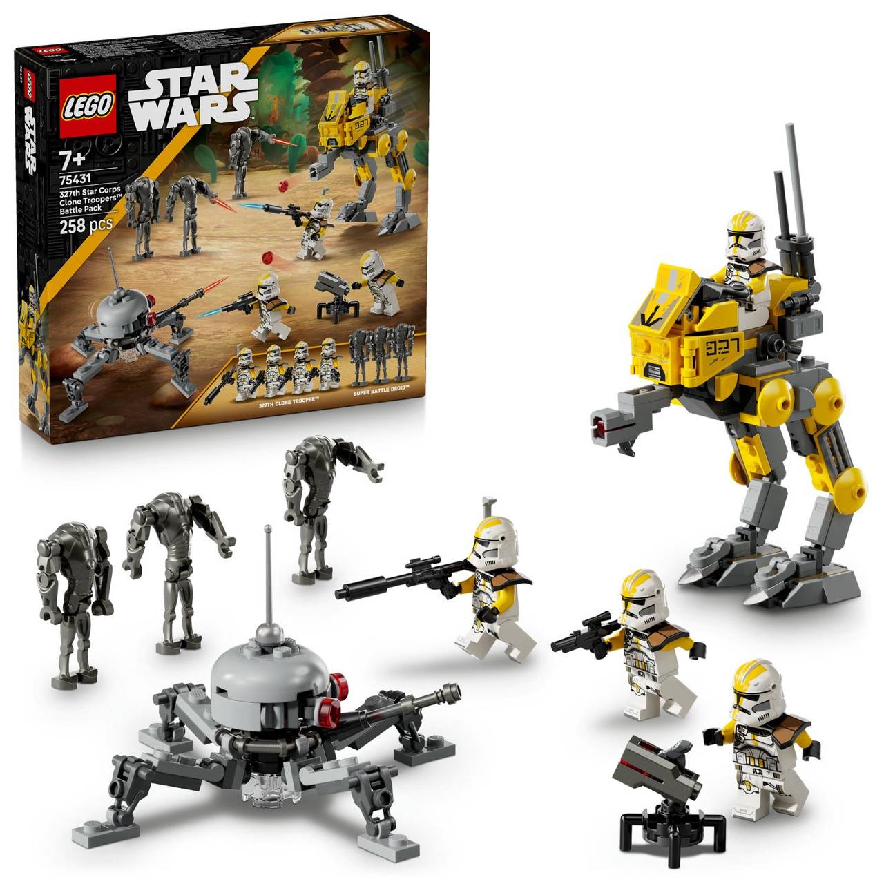LEGO® 75431 Star Wars - Klonsoldaten des 327. Sternenkorps Battle Pack