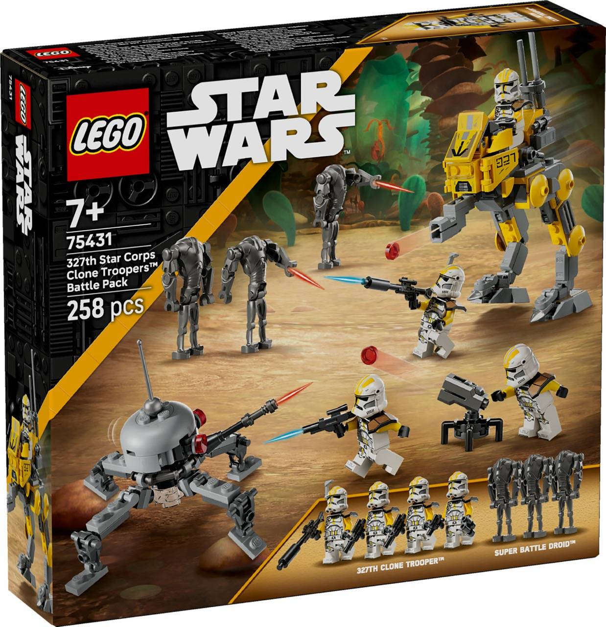 LEGO® 75431 Star Wars - Klonsoldaten des 327. Sternenkorps Battle Pack