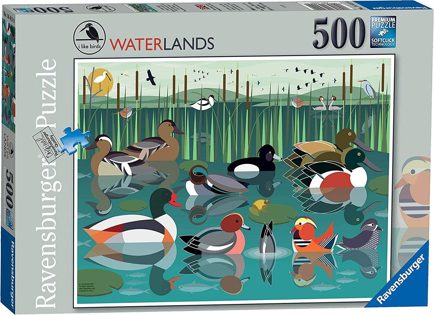 RAVENSBURGER Puzzle Ich mag Wasservögel 500 Teile