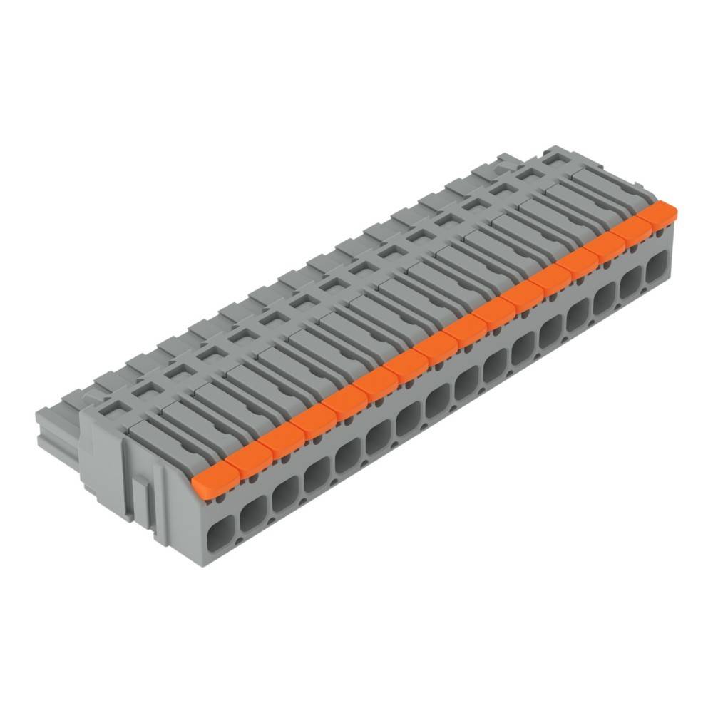 WAGO GmbH & Co. KG 1-Leiter-Federleiste,Hebel 2231-1116/327-000