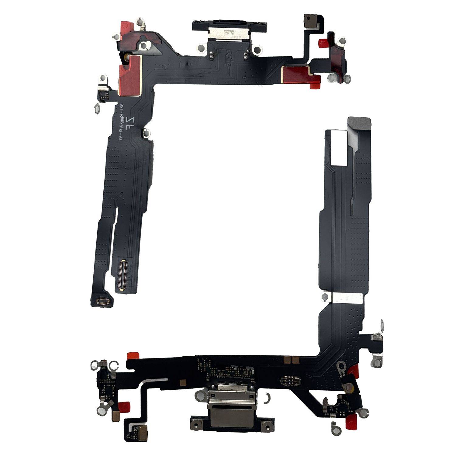 Für Apple iPhone 15 Ladeanschluss Dock Connector Reparatur Ersatzteil Schwarz