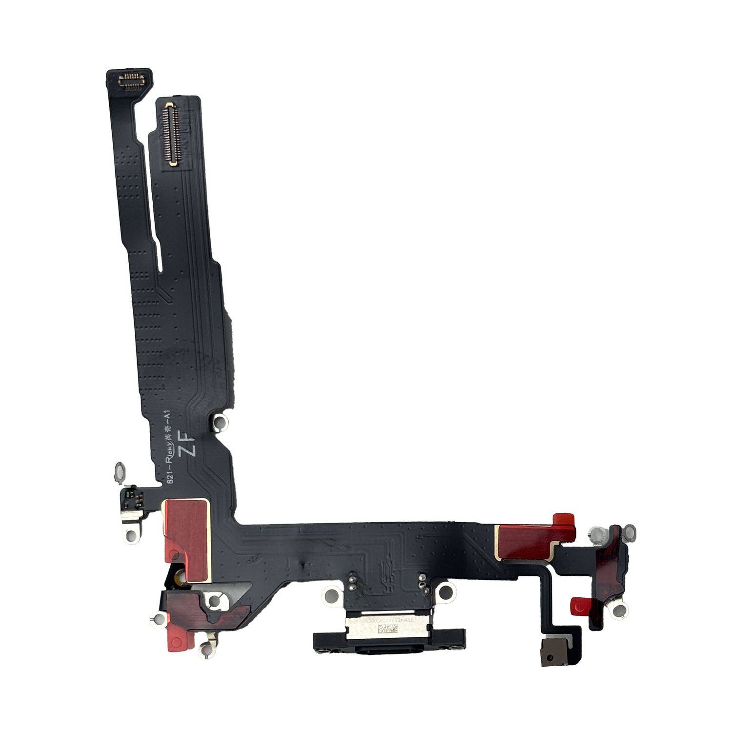 Für Apple iPhone 15 Ladeanschluss Dock Connector Reparatur Ersatzteil Schwarz