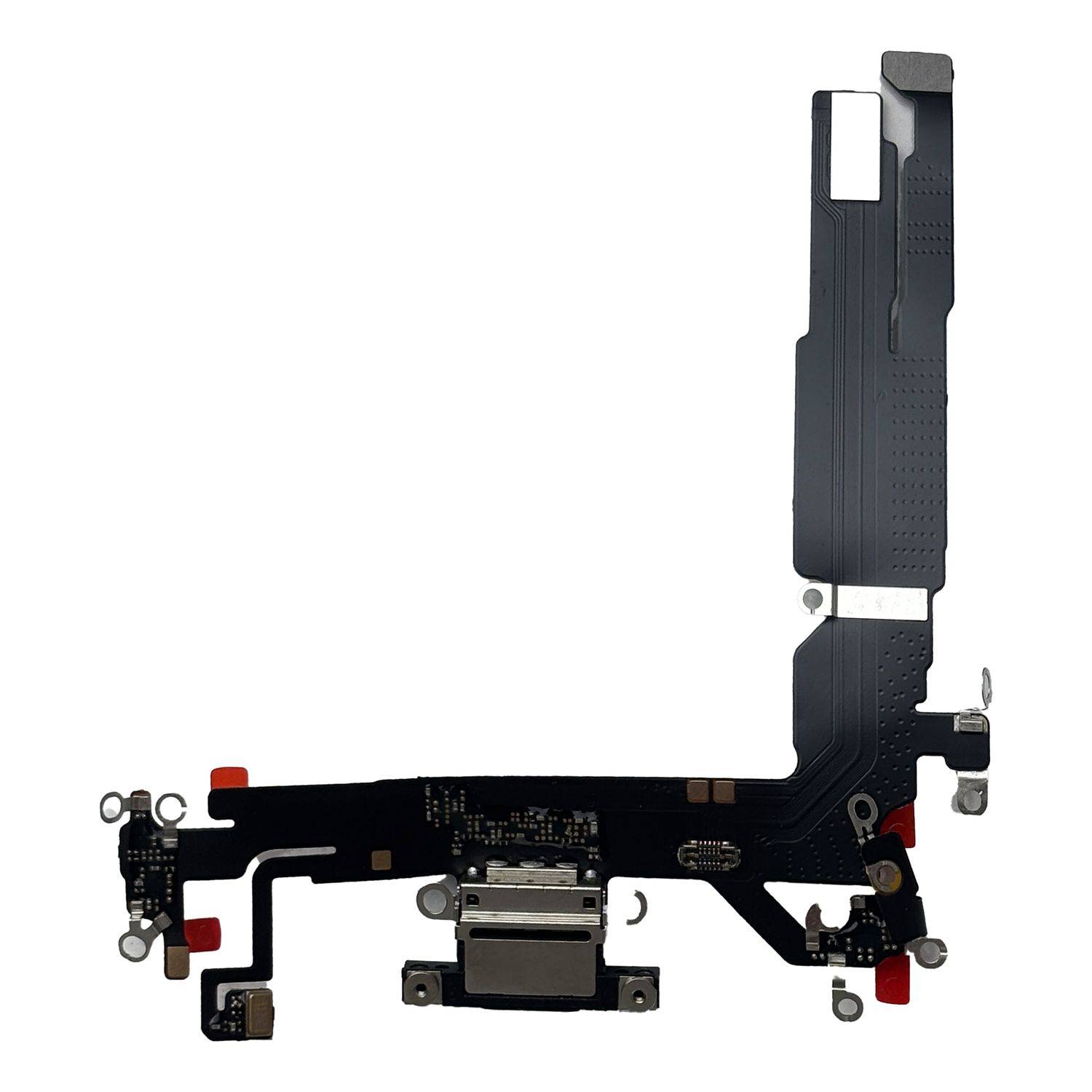 Für Apple iPhone 15 Ladeanschluss Dock Connector Reparatur Ersatzteil Schwarz