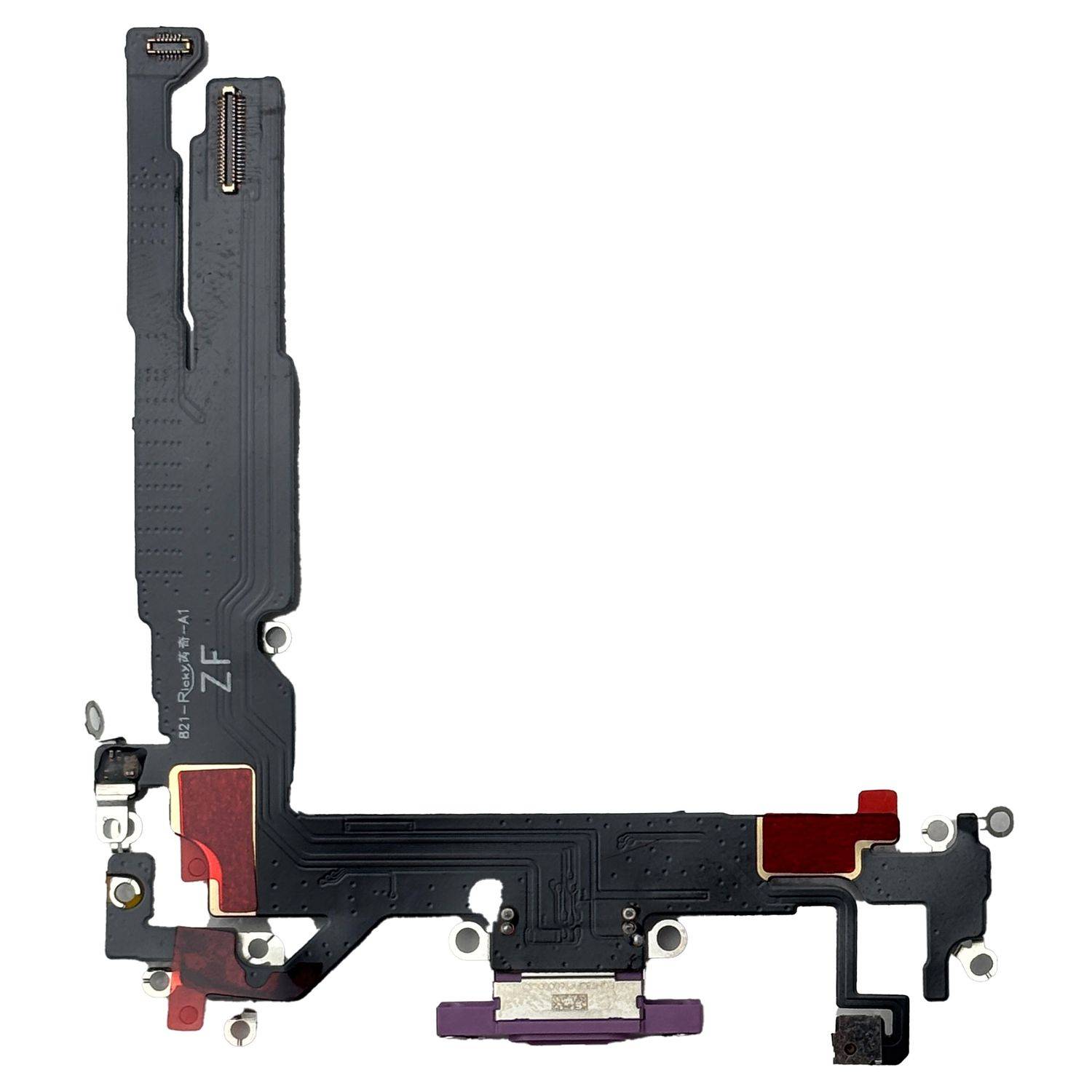 Für Apple iPhone 16 Ladeanschluss Dock Connector Reparatur Ersatzteil Pink