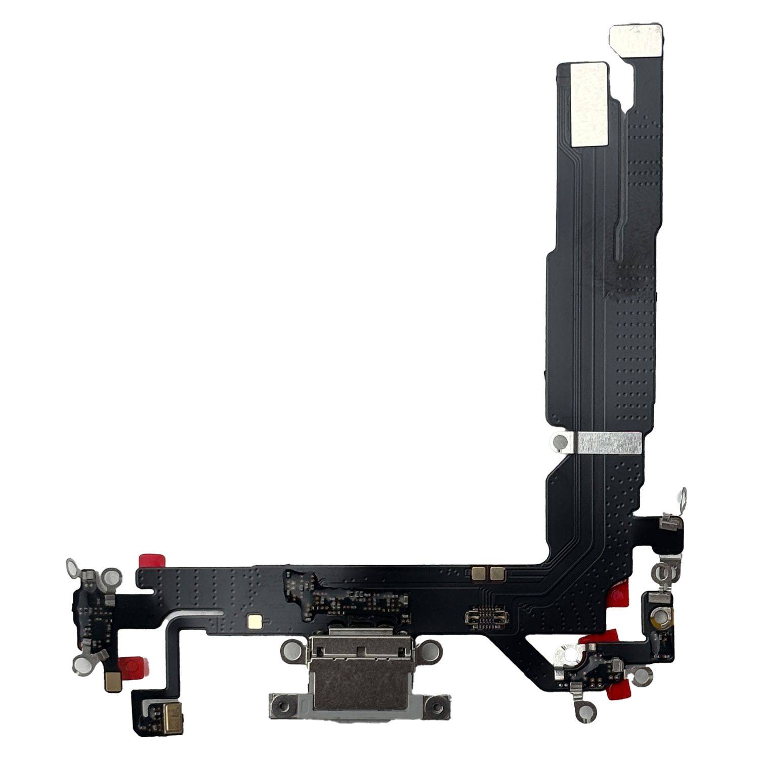 Für Apple iPhone 16 Ladeanschluss Dock Connector Reparatur Ersatzteil Weiß