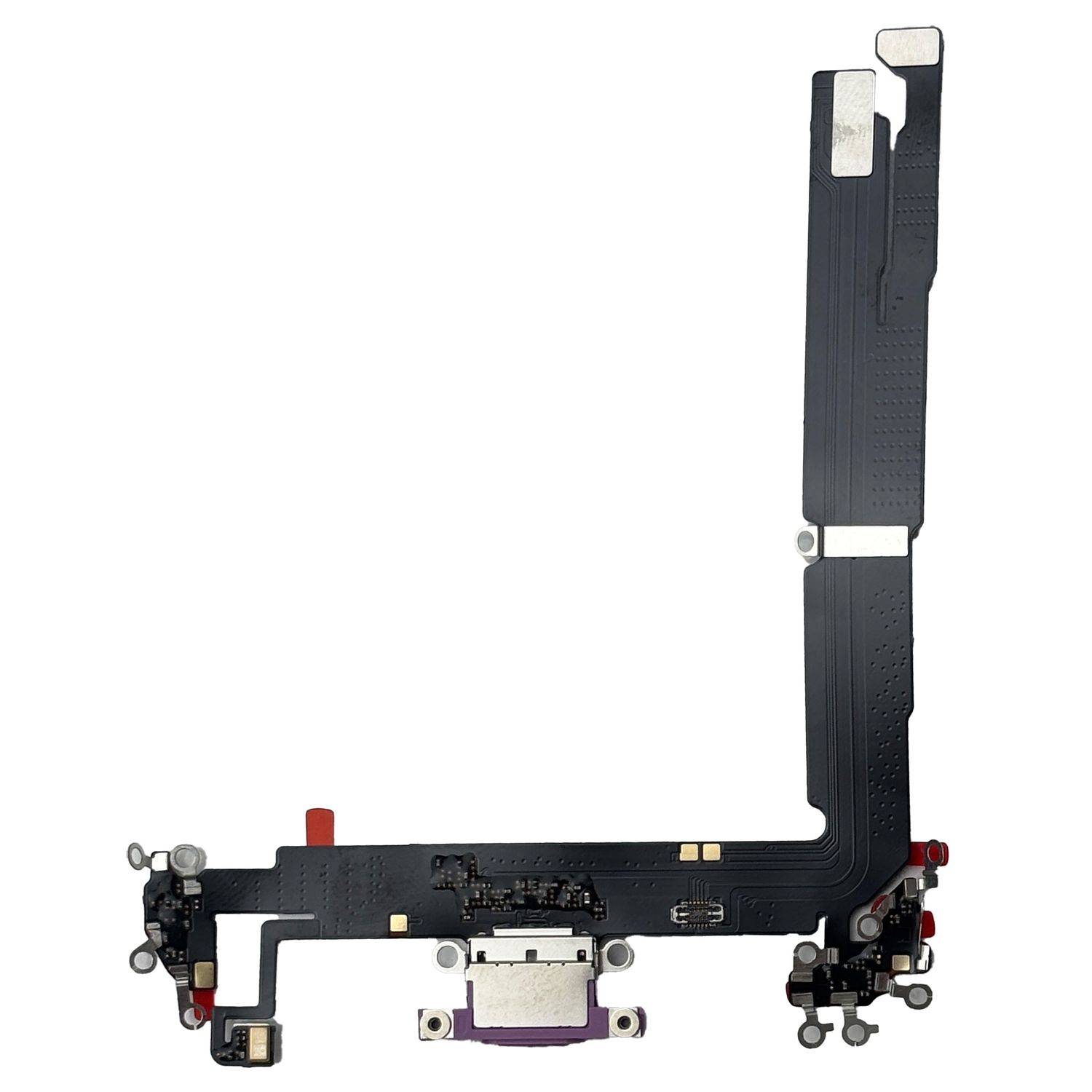 Für Apple iPhone 16 Plus Ladeanschluss Dock Connector Reparatur Ersatzteil Pink