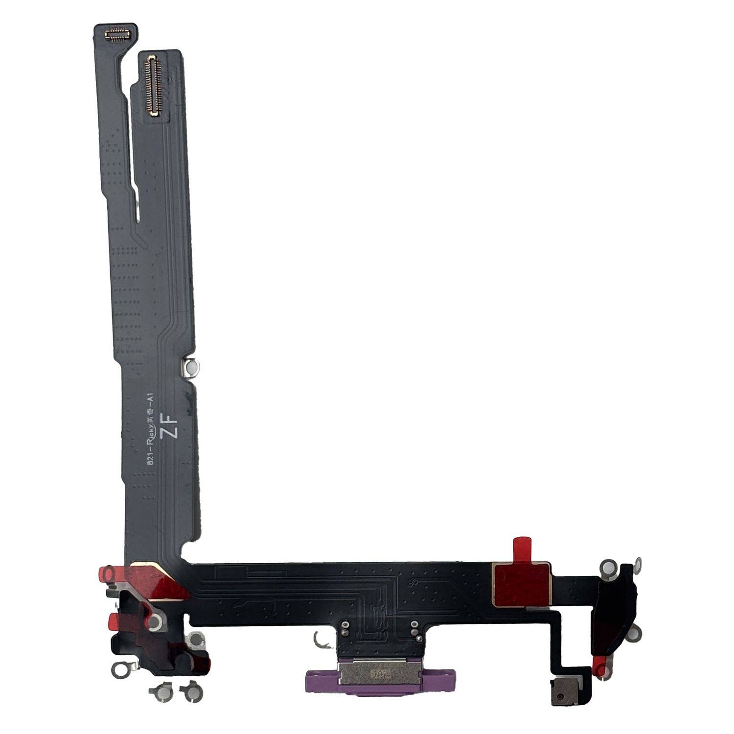Für Apple iPhone 16 Plus Ladeanschluss Dock Connector Reparatur Ersatzteil Pink