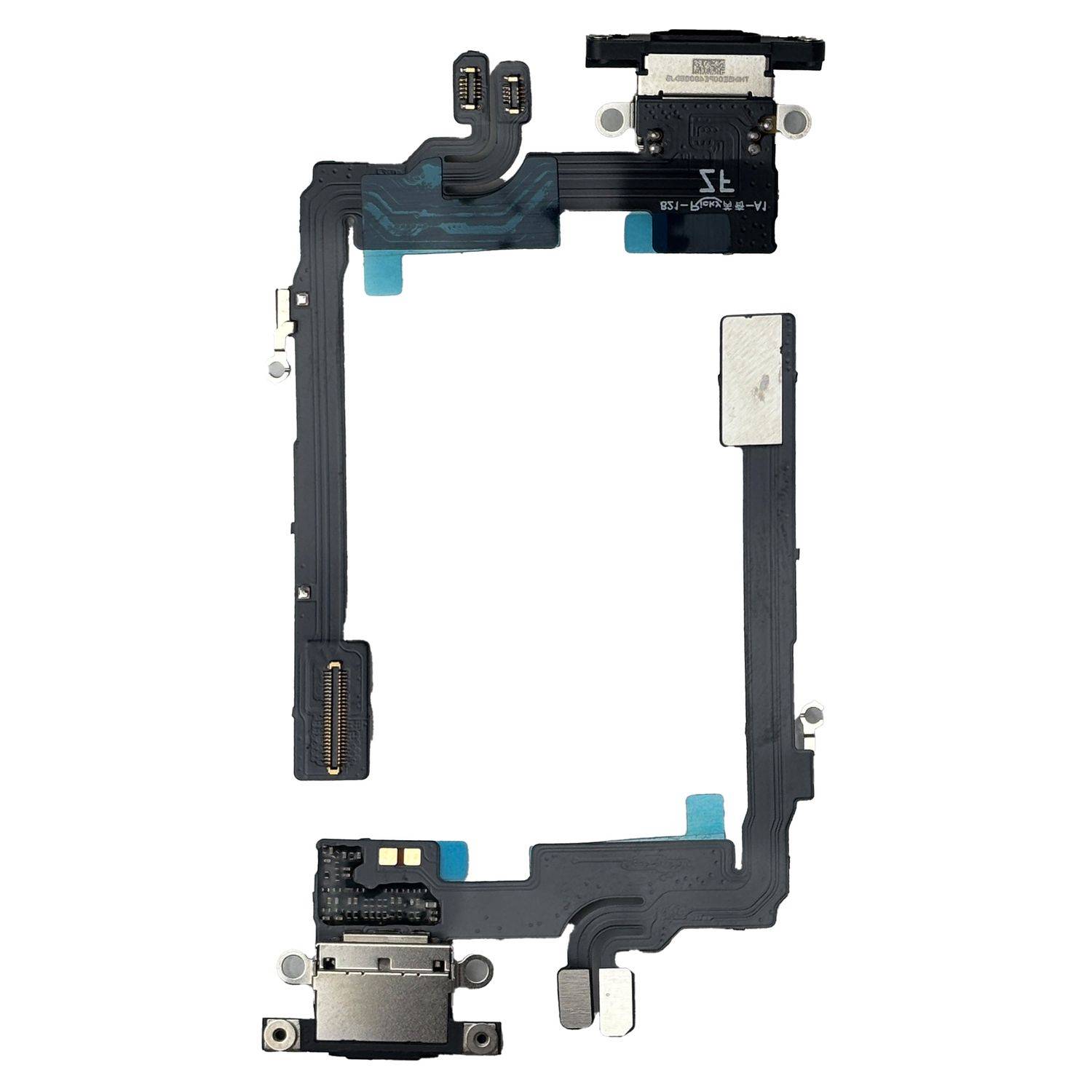 Für Apple iPhone 16 Pro Ladeanschluss Dock Connector Reparatur Ersatz Schwarz