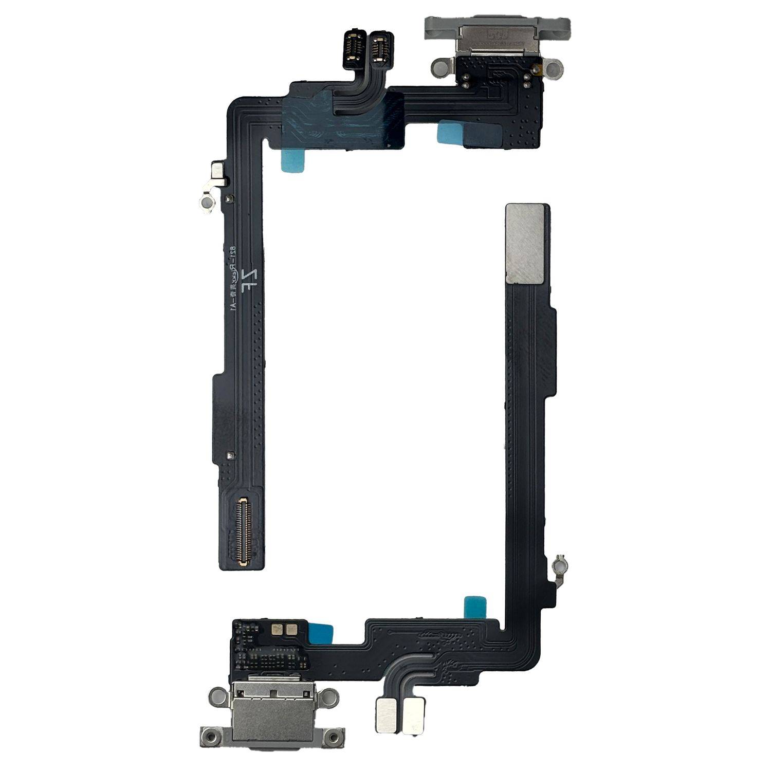 Für Apple iPhone 16 Pro Max Ladeanschluss Dock Connector Ersatzteil Weiß