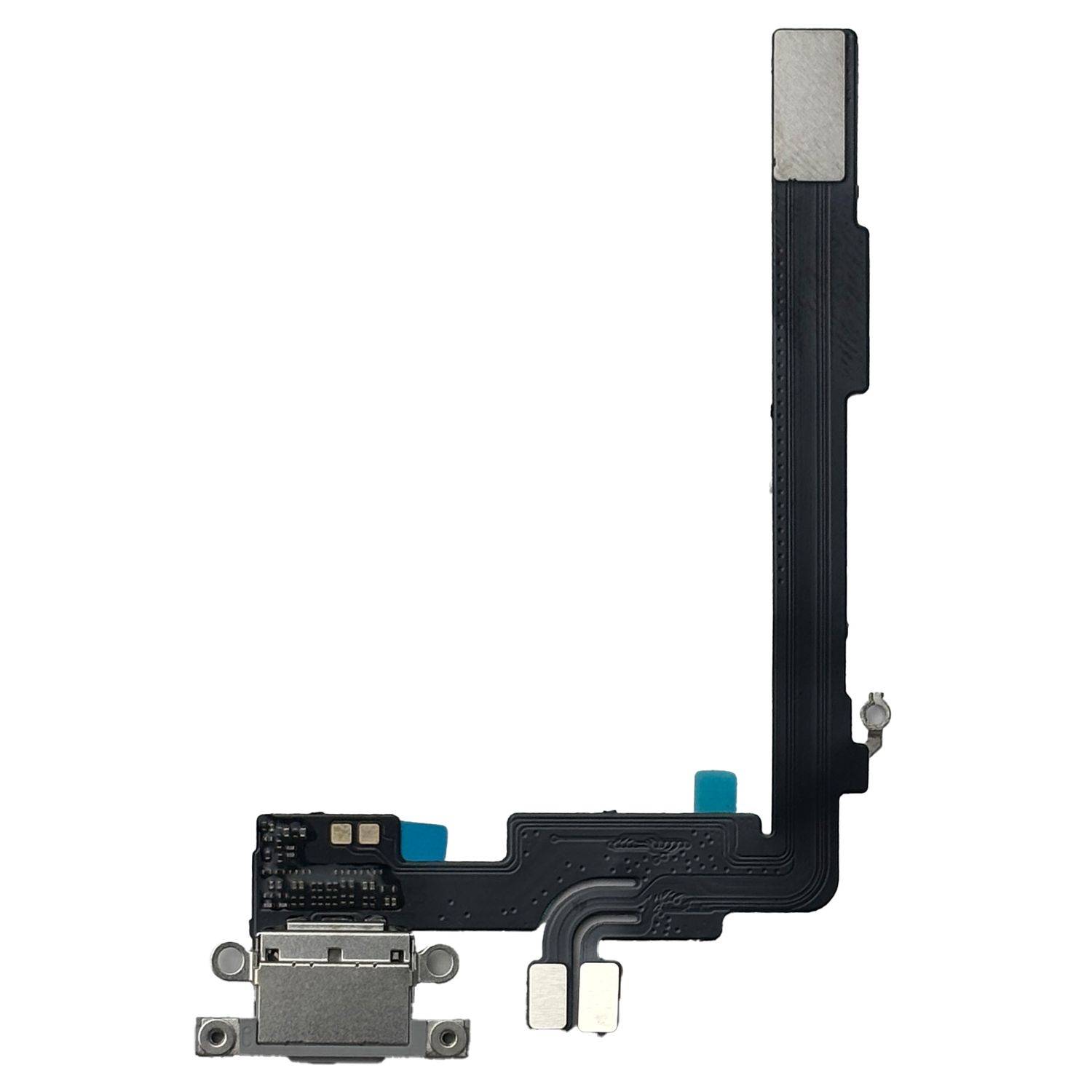 Für Apple iPhone 16 Pro Max Ladeanschluss Dock Connector Ersatzteil Weiß