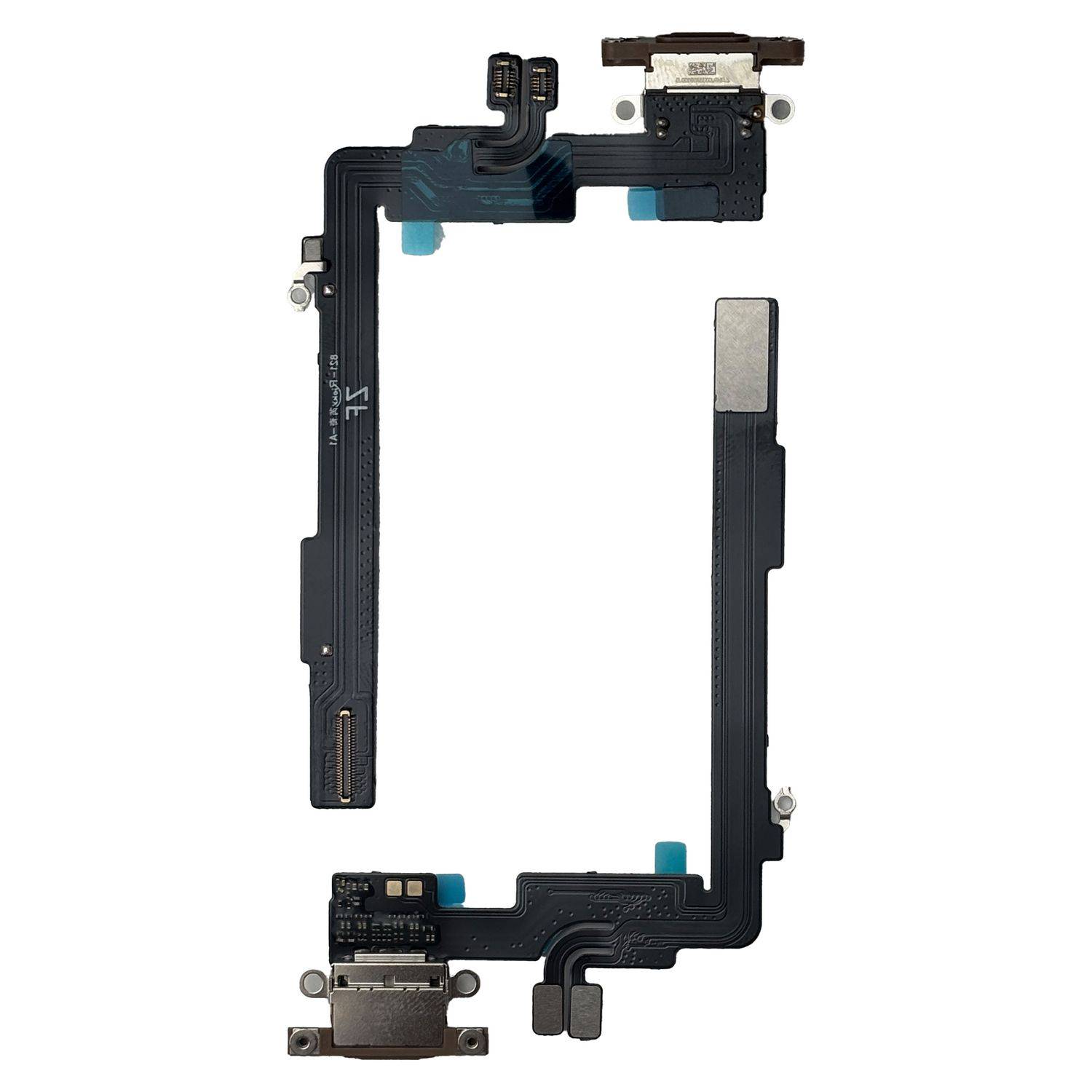 Für Apple iPhone 16 Pro Max Ladeanschluss Dock Connector Ersatzteil Gold