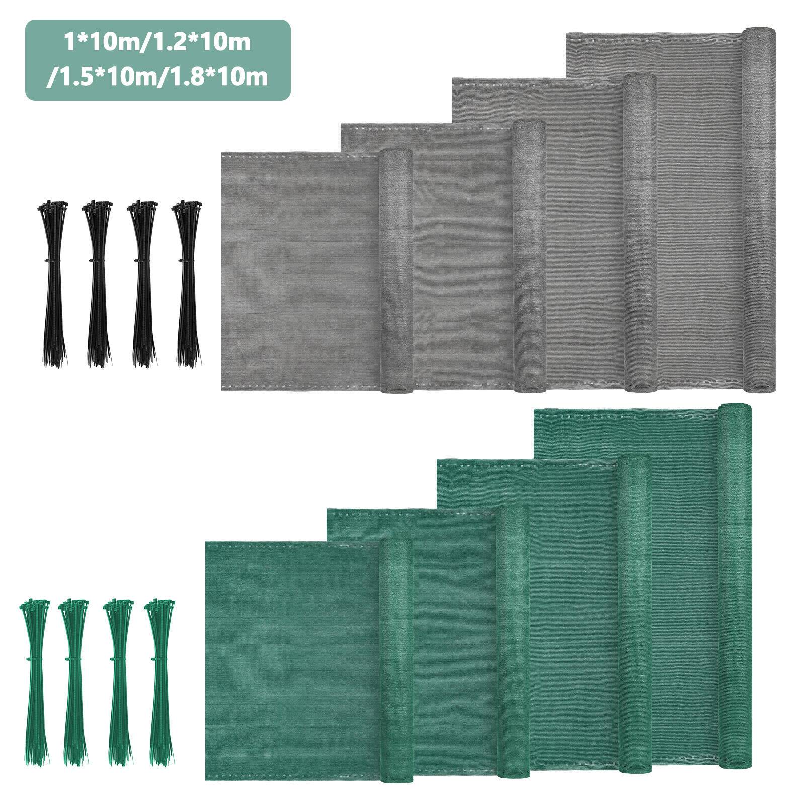 Zaunblende Sichtschutz - Tennissichtschutz Zaunblende Grau 1,2x25 m HDPE 150 g/m²