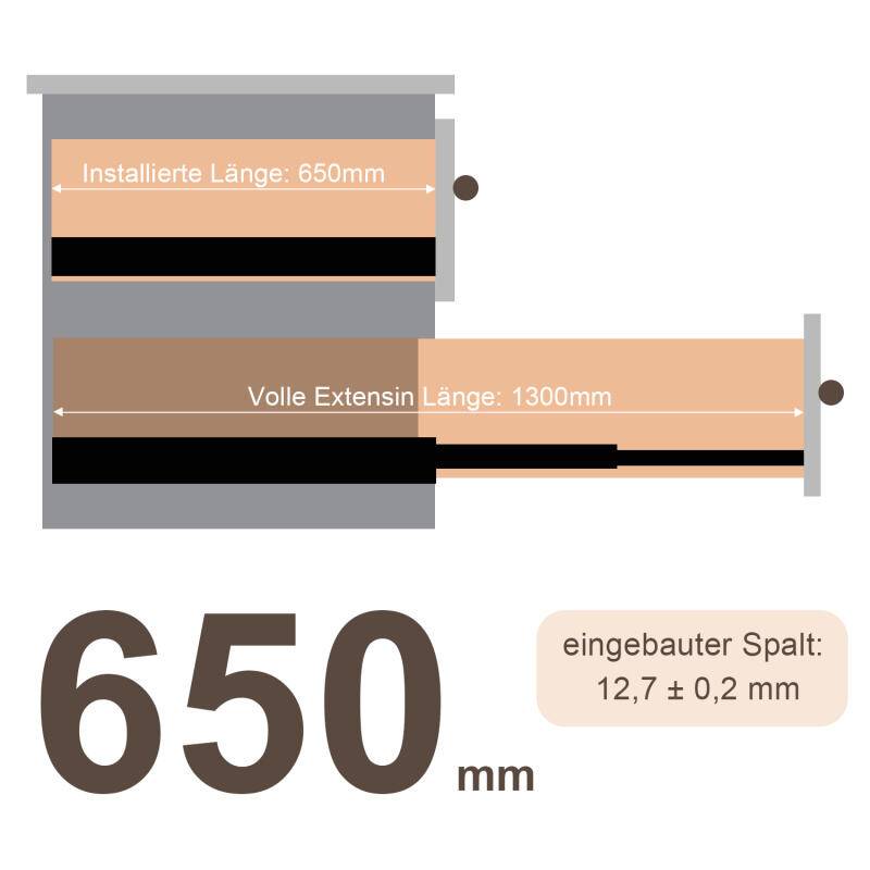 Schubladenschienen Schubladenauszug Soft Close Vollauszug Vollauszug Schubladenauszüge für Schubladen Schienensystem Auszugsschienen Gleitschiene Sc