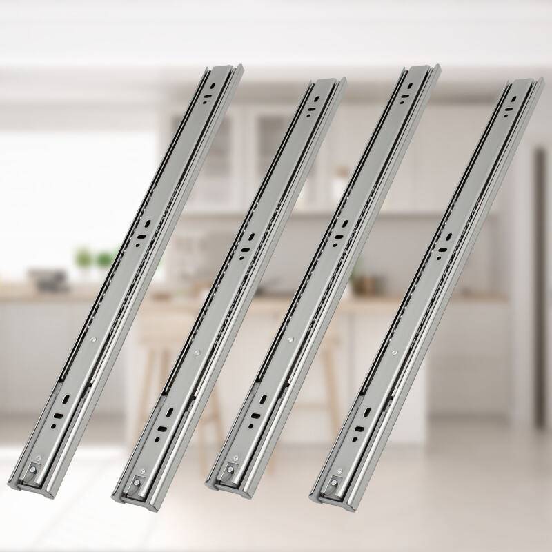 Schubladenschienen Schubladenauszug Soft Close Vollauszug Teleskopschiene Schubladenauszüge für Schubladen Schienensystem Auszugsschienen Gleitschie